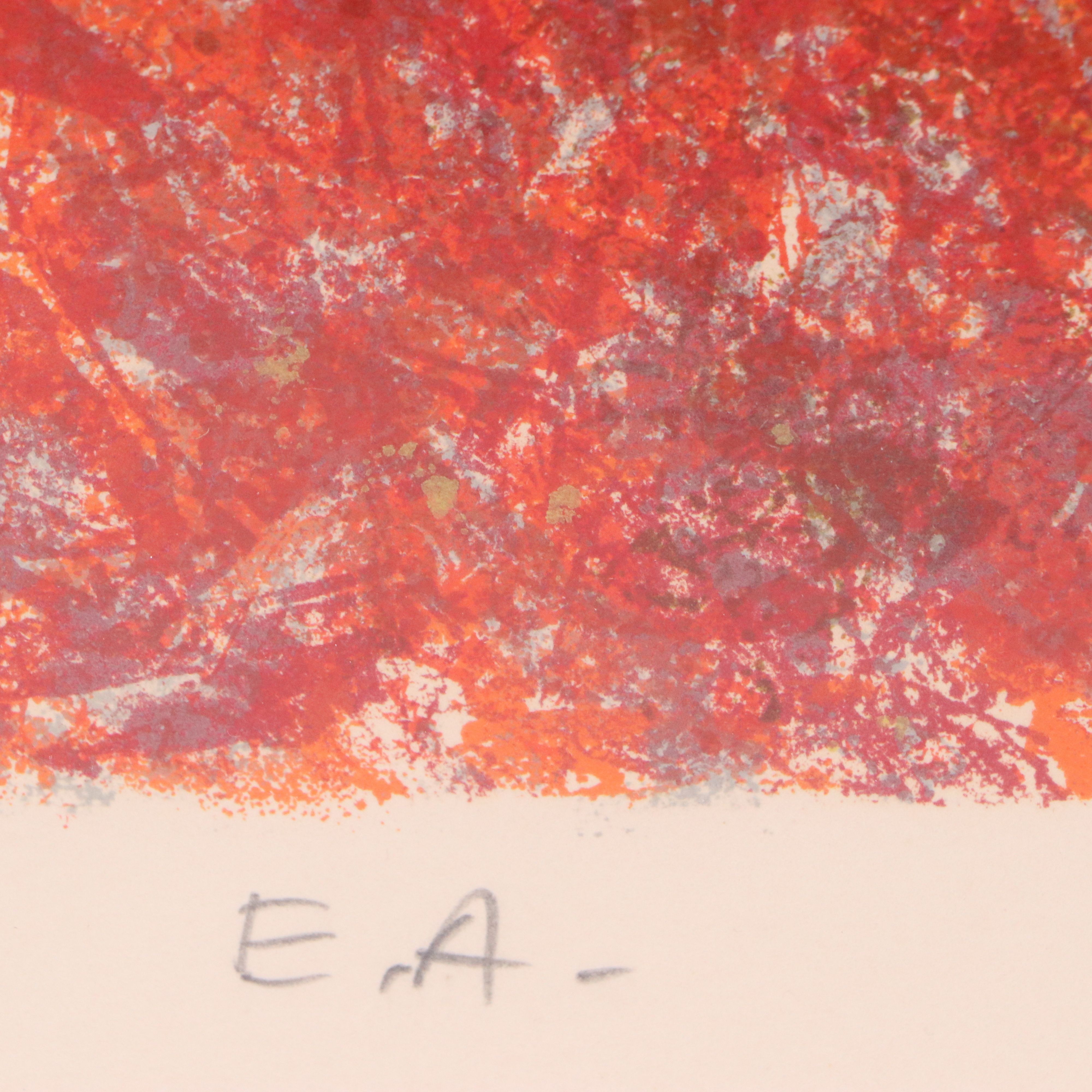 Theo Tobiasse Lithograph "Paris est une ville san mémoire"