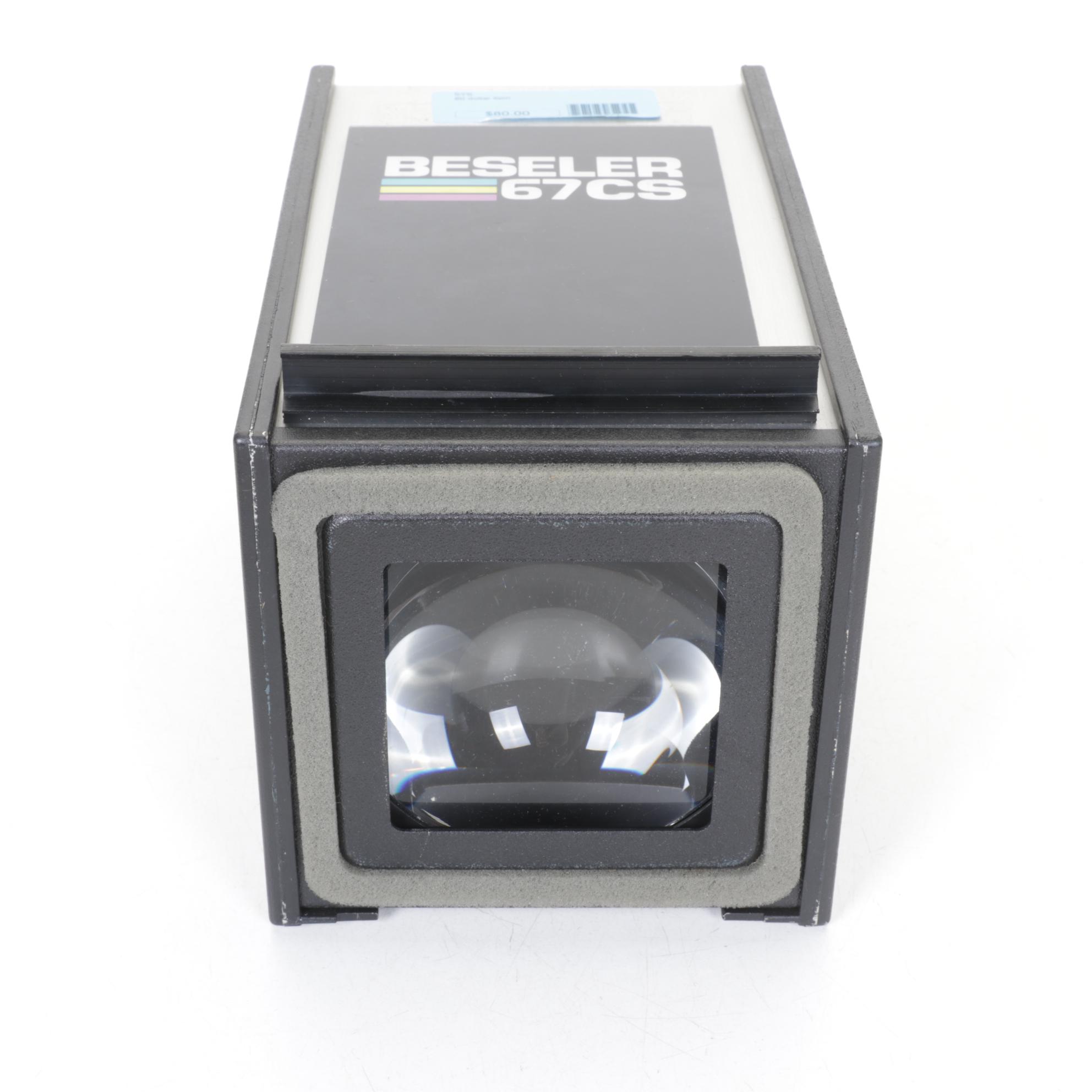 Beseler 67CS Lamphouse with Negative File Binder & More Enlarger Accessories