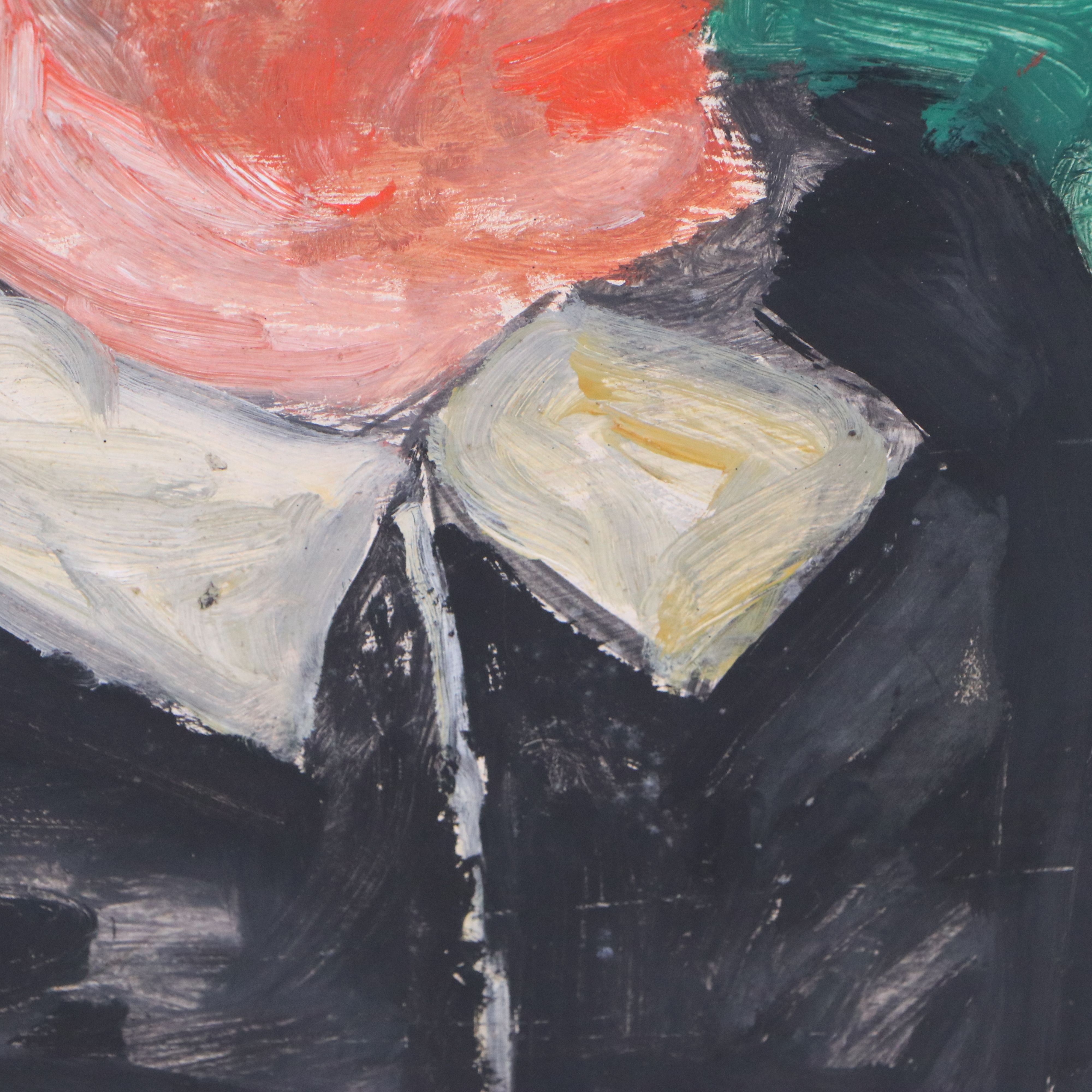 Justin McCarthy Oil Painting "Top Hats," 1964