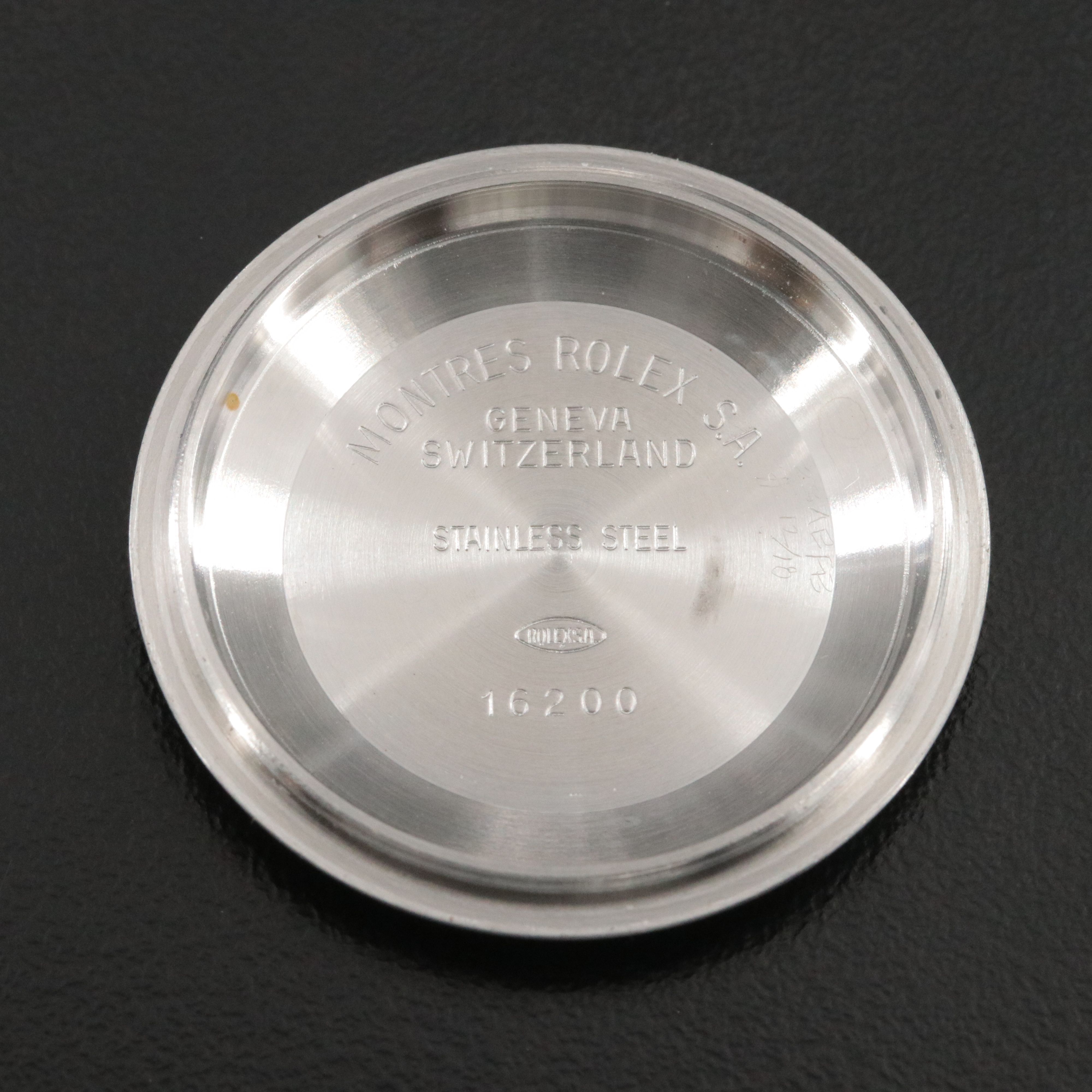 1991 Rolex Tapestry Dial Two Tone Datejust Model 16233 Watch