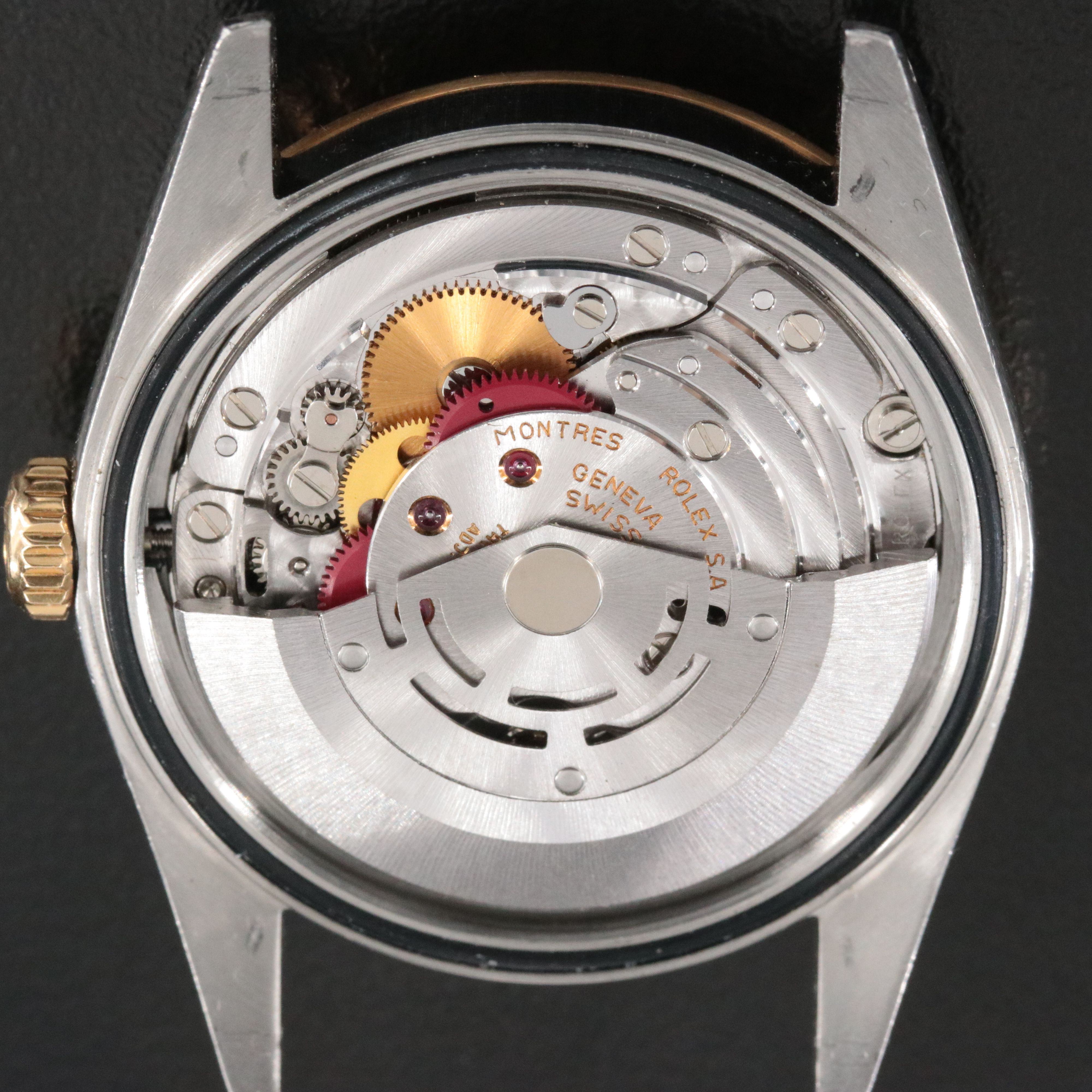 1991 Rolex Tapestry Dial Two Tone Datejust Model 16233 Watch