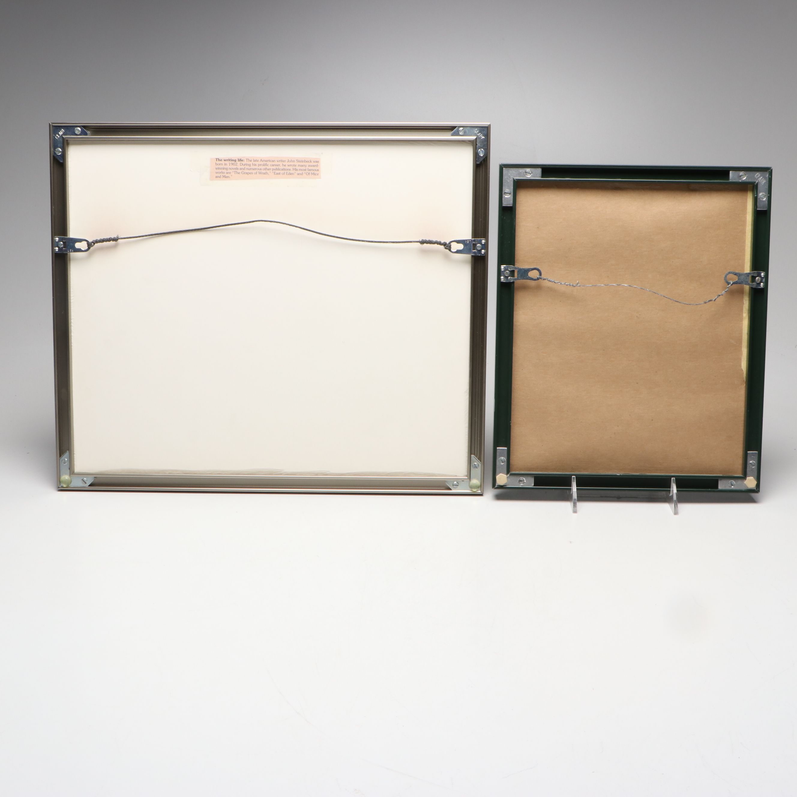 John Steinbeck Stamped Letter with Lawrence Welk Signature, Mid-20th C.