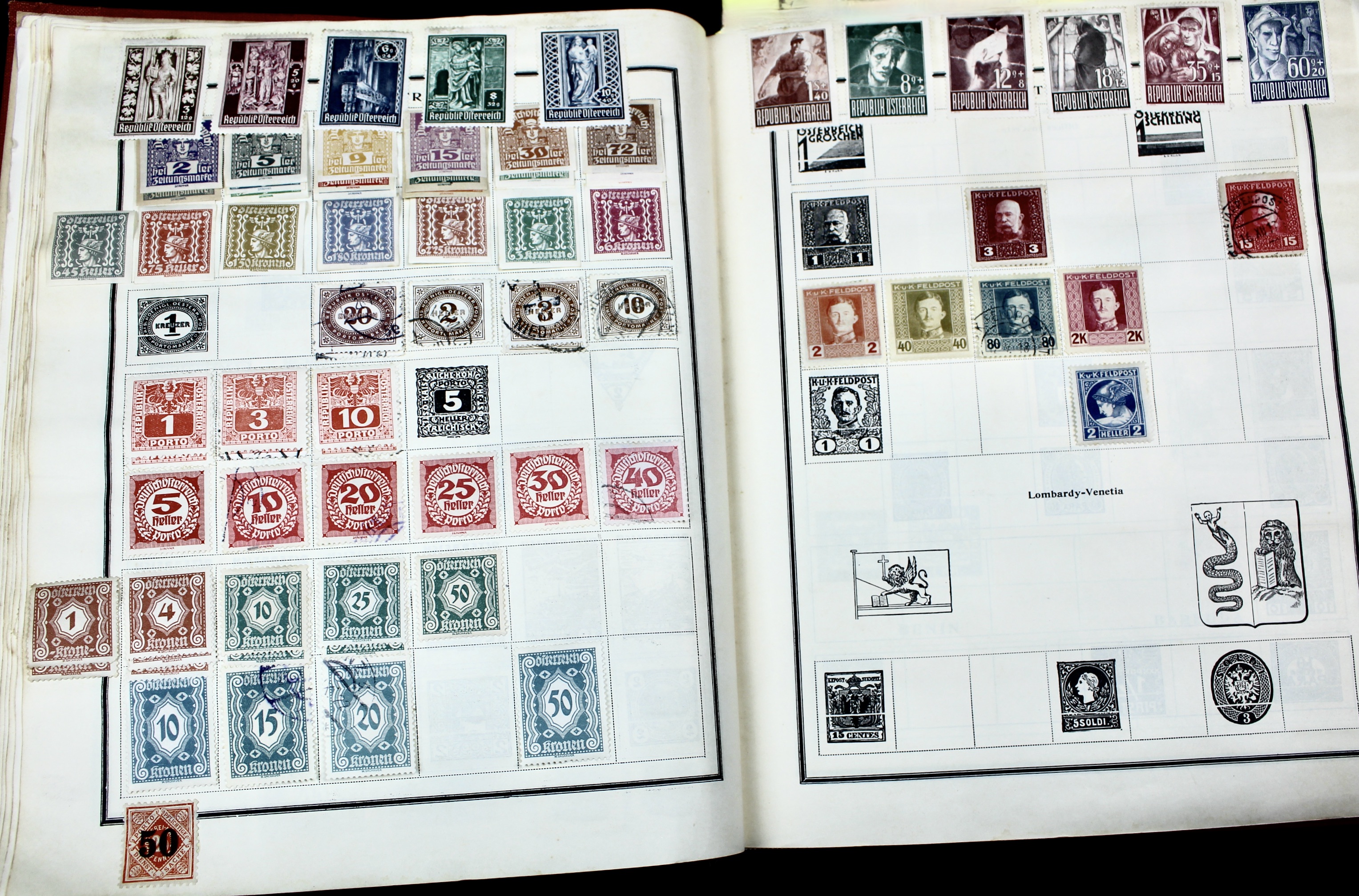 Old World-Wide Postage Stamp Collection