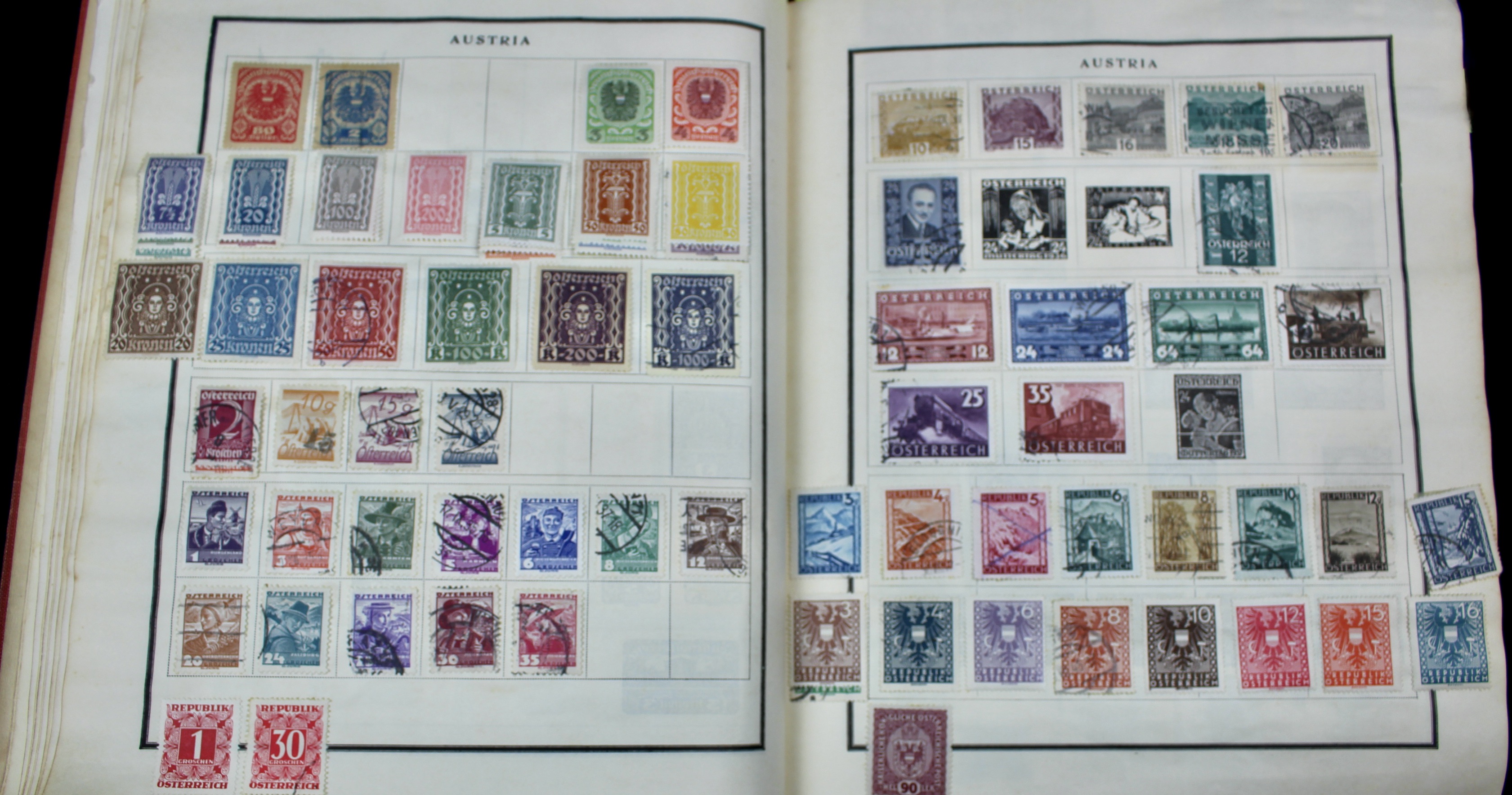 Old World-Wide Postage Stamp Collection
