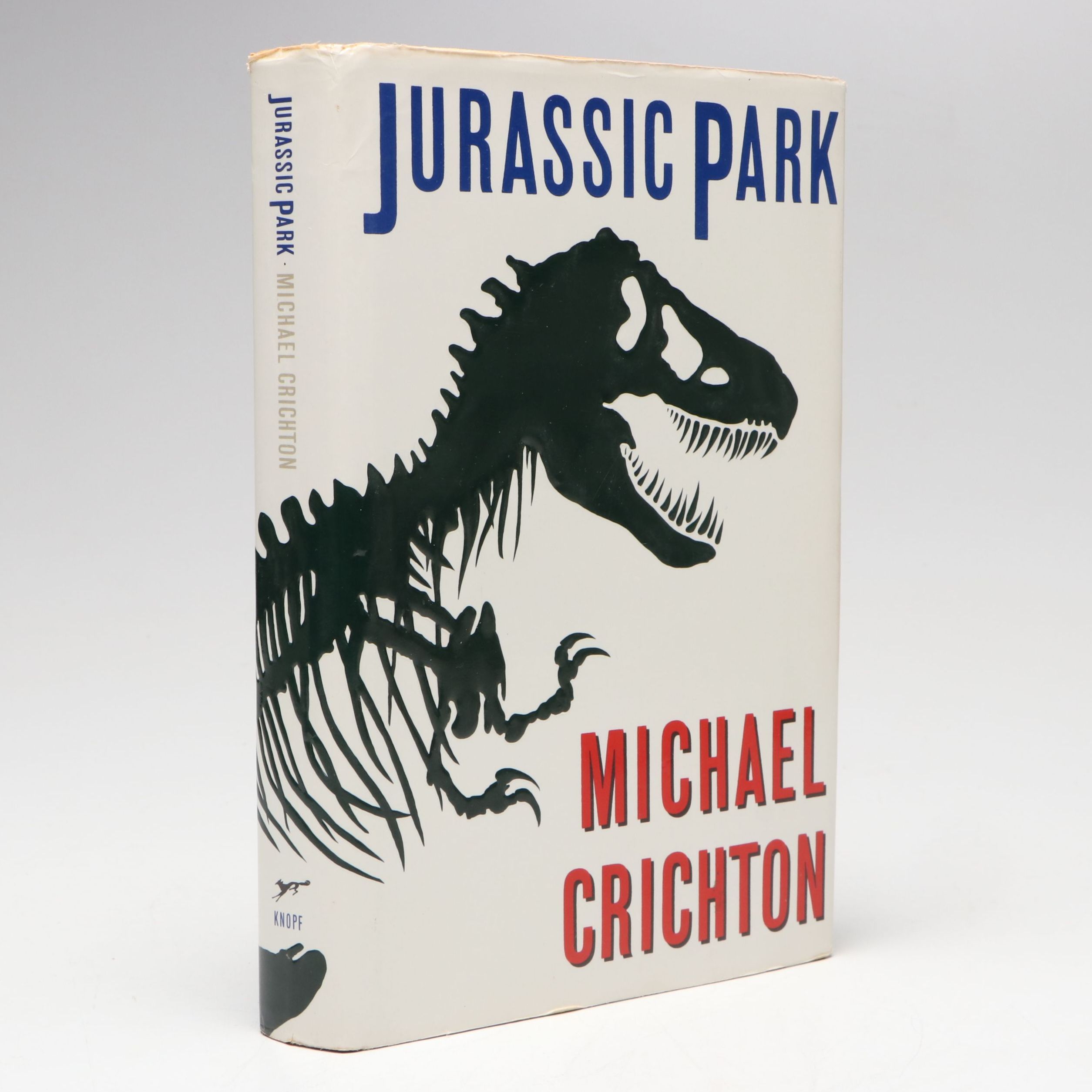 First Trade Edition "Jurassic Park" by Michael Crichton, 1990