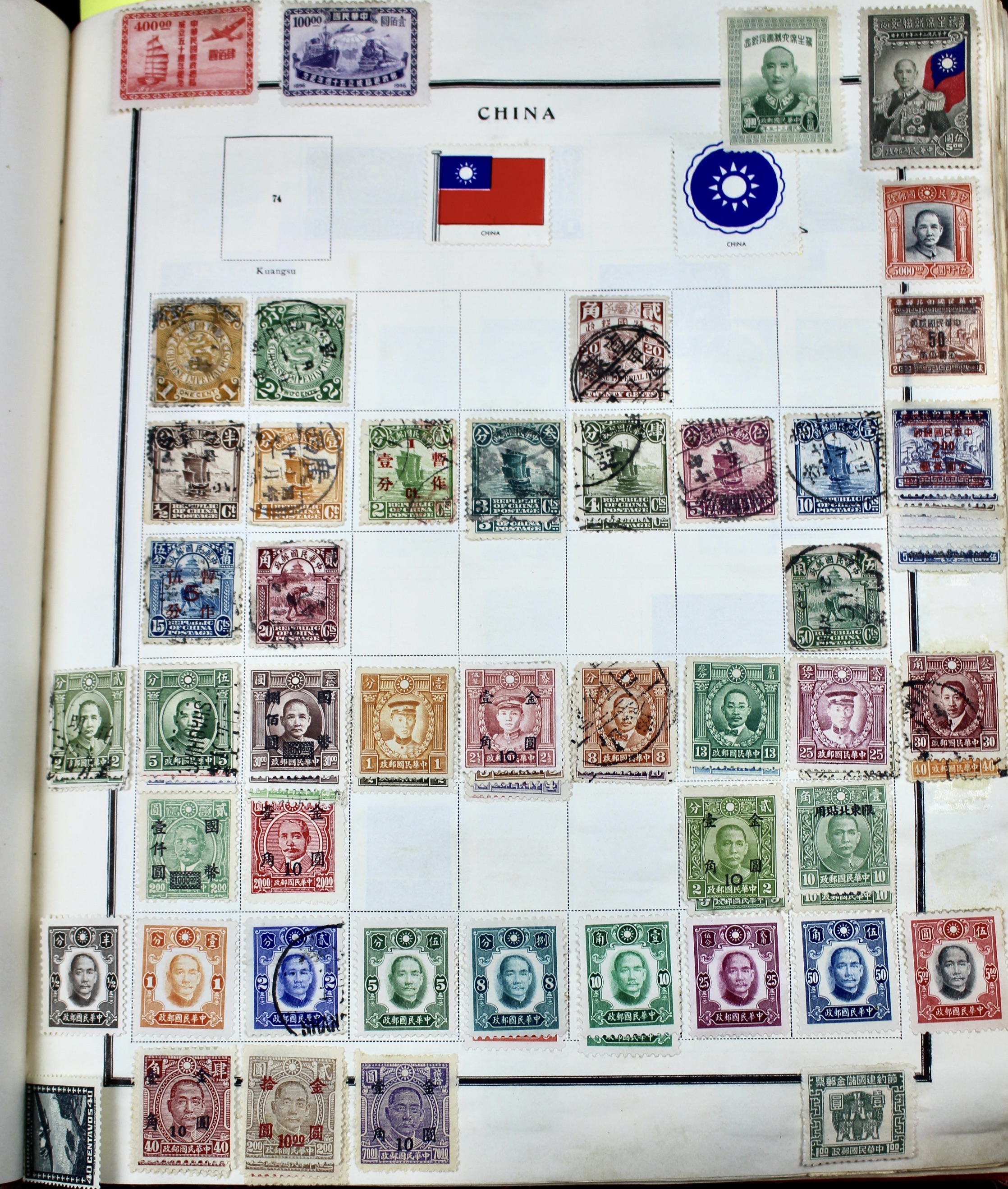 Old World-Wide Postage Stamp Collection