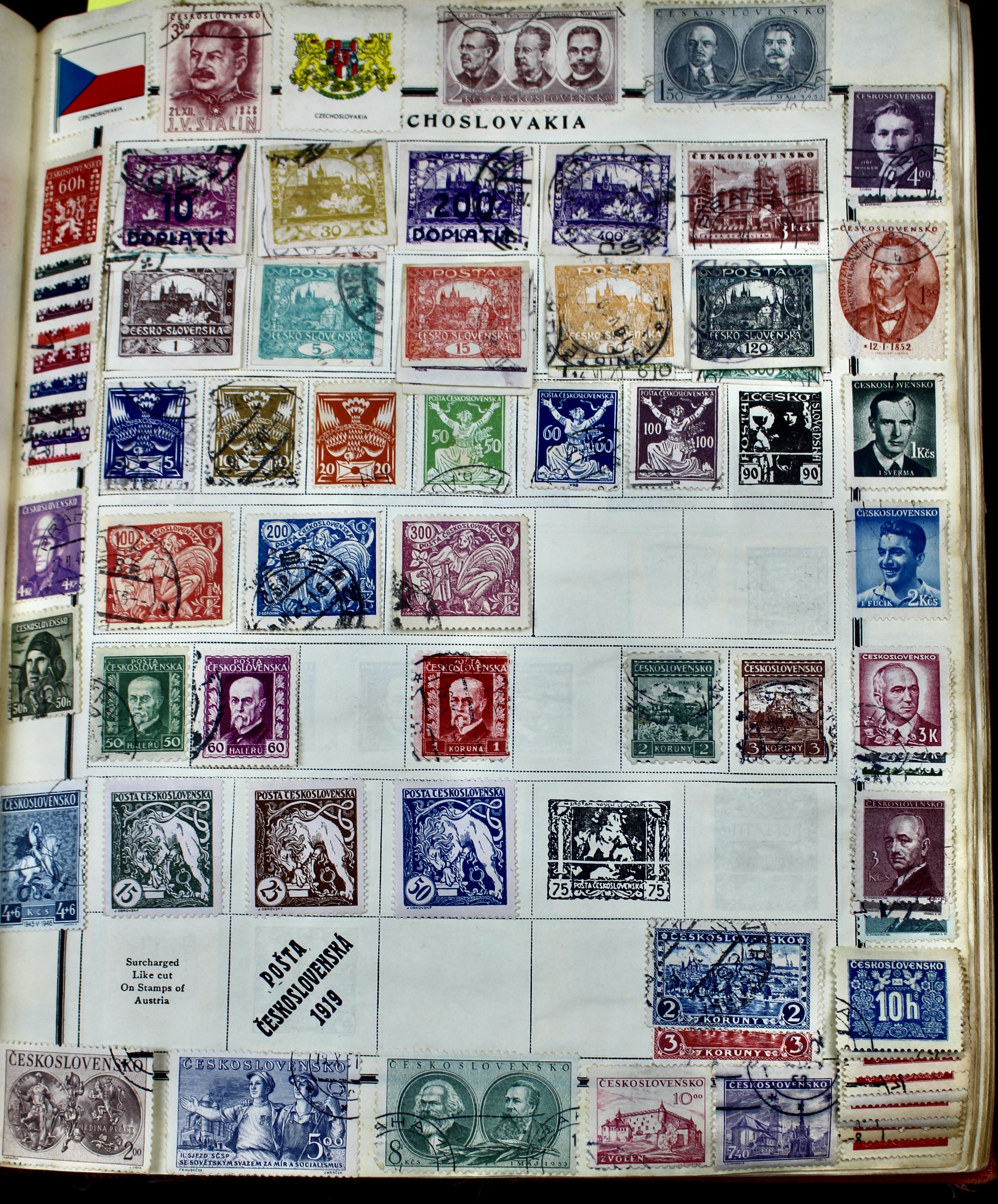 Old World-Wide Postage Stamp Collection