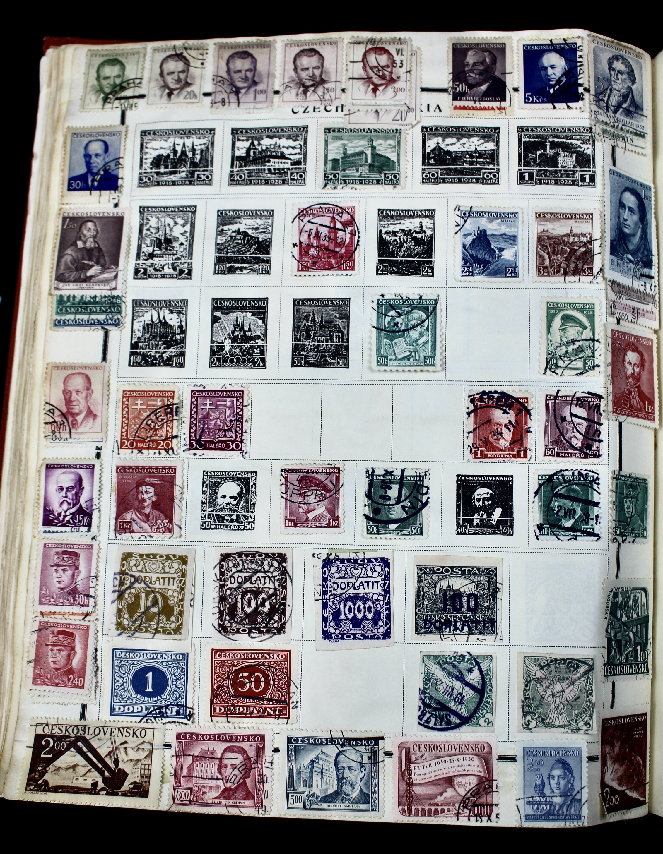 Old World-Wide Postage Stamp Collection