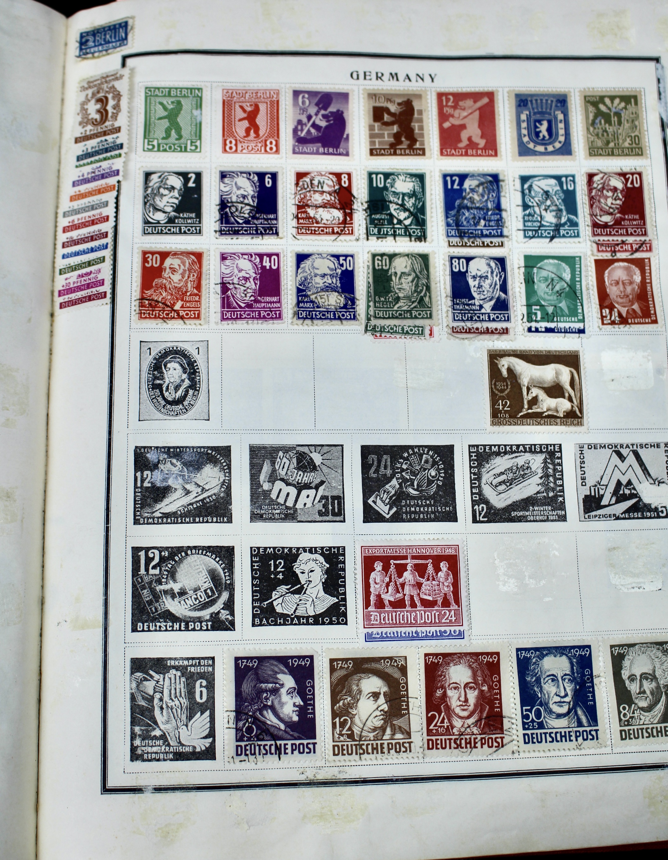 Old World-Wide Postage Stamp Collection