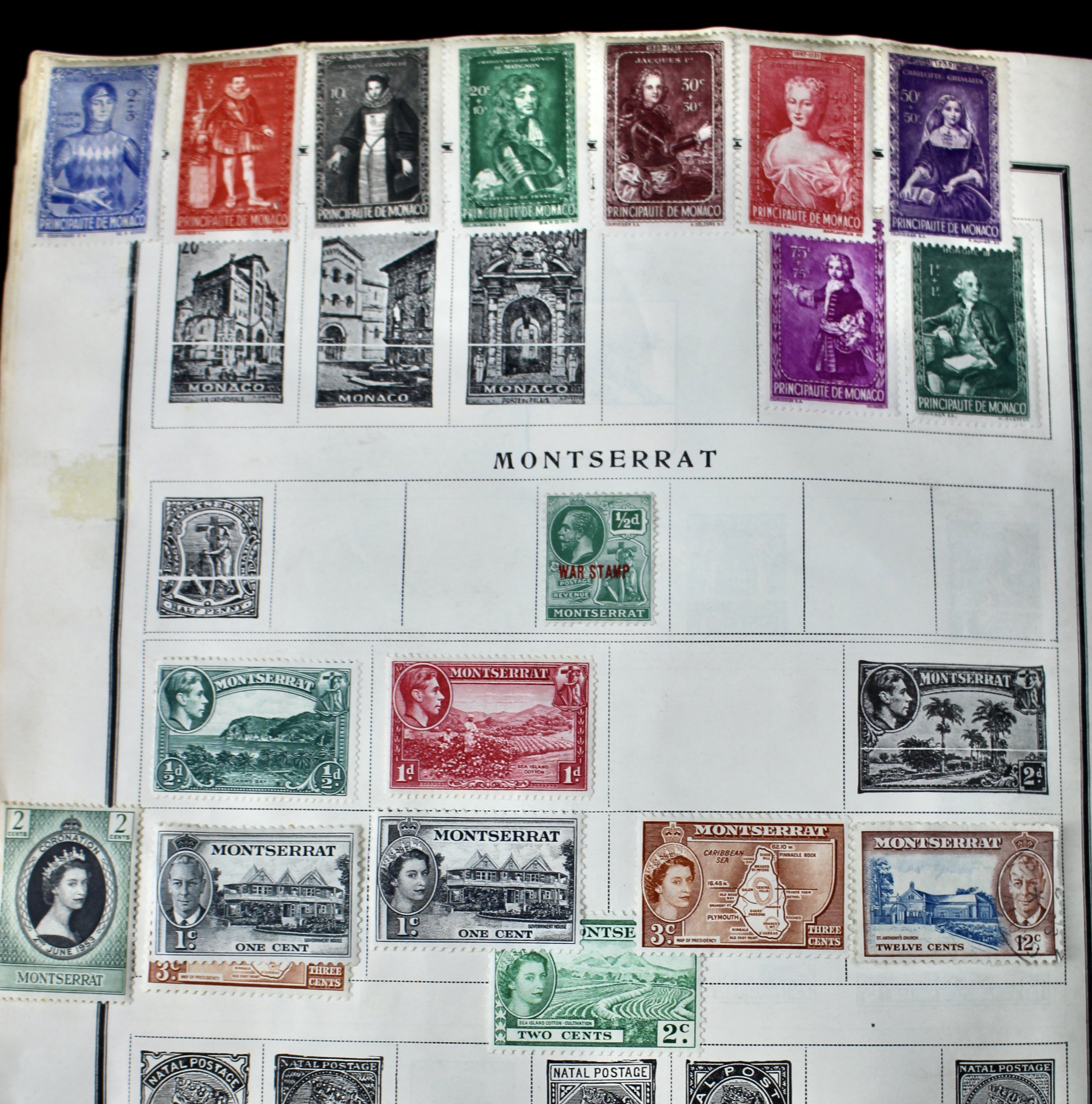 Old World-Wide Postage Stamp Collection