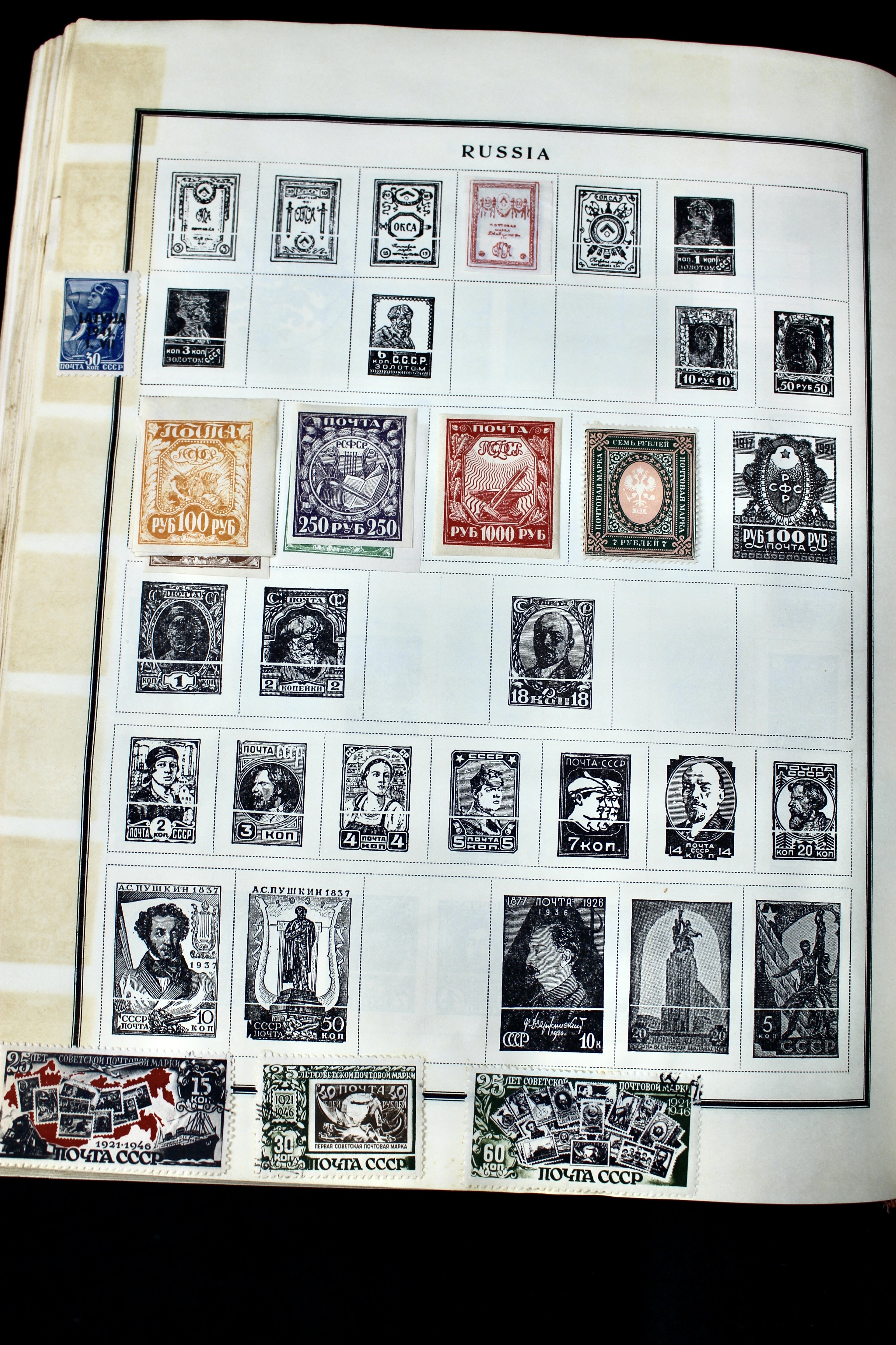 Old World-Wide Postage Stamp Collection
