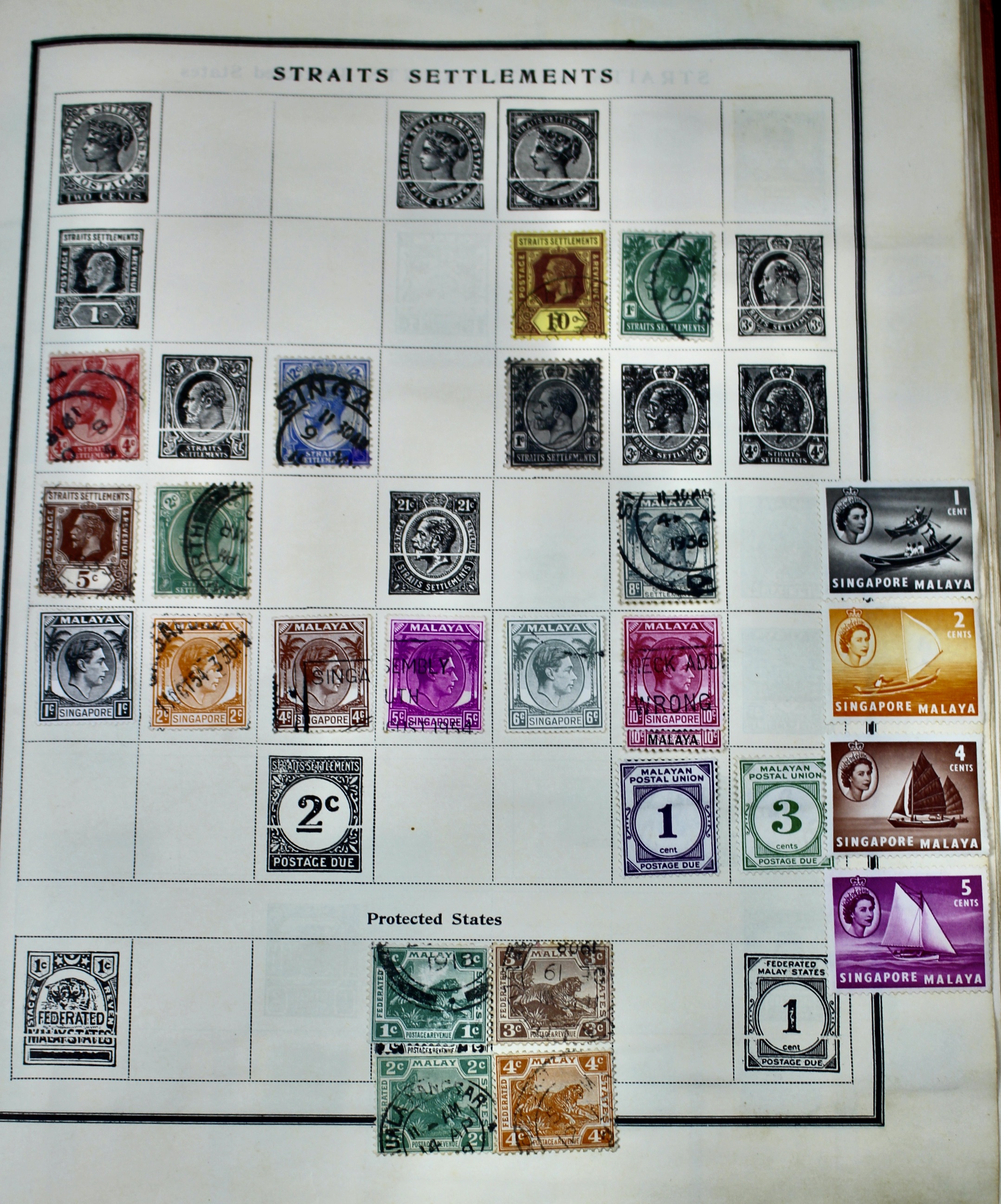 Old World-Wide Postage Stamp Collection