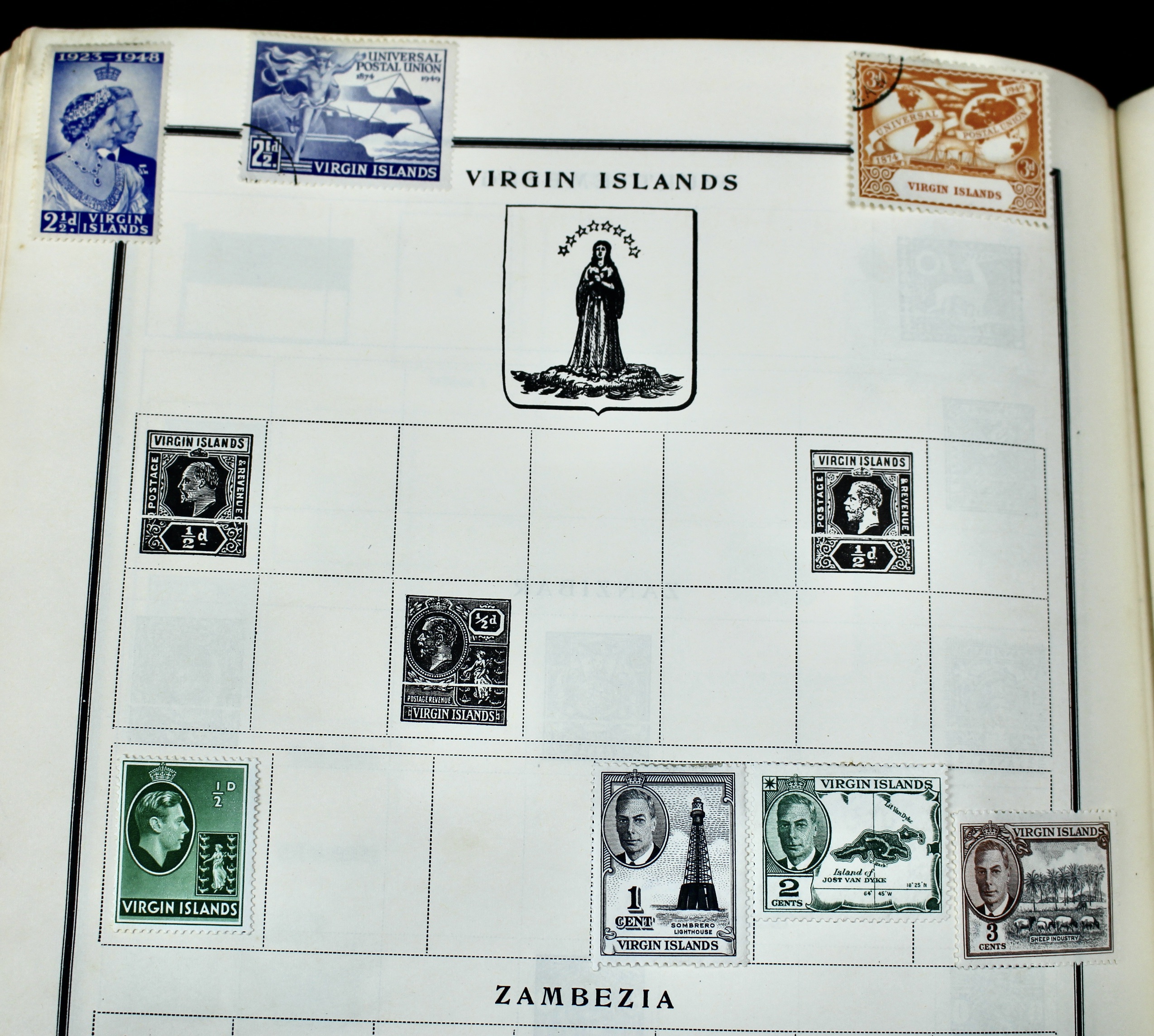 Old World-Wide Postage Stamp Collection