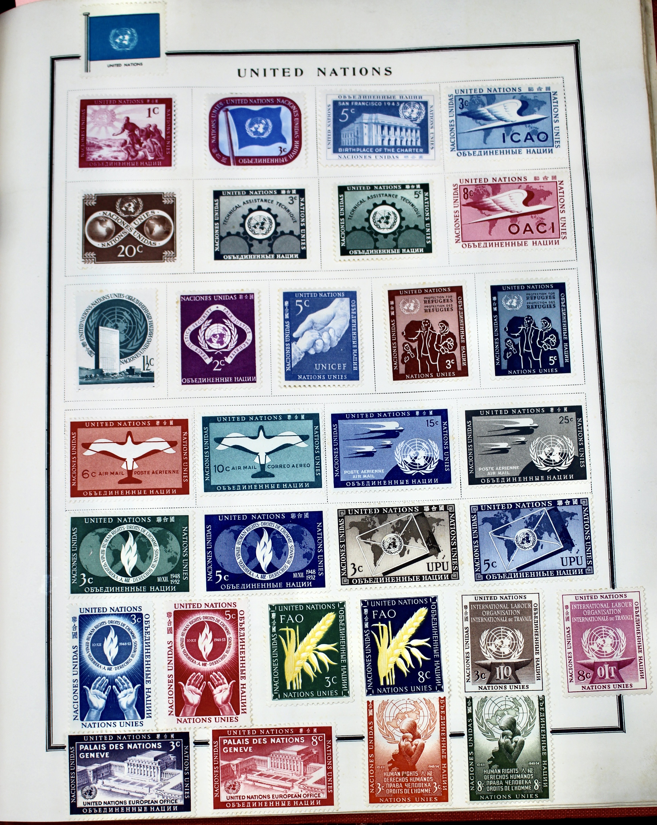 Old World-Wide Postage Stamp Collection