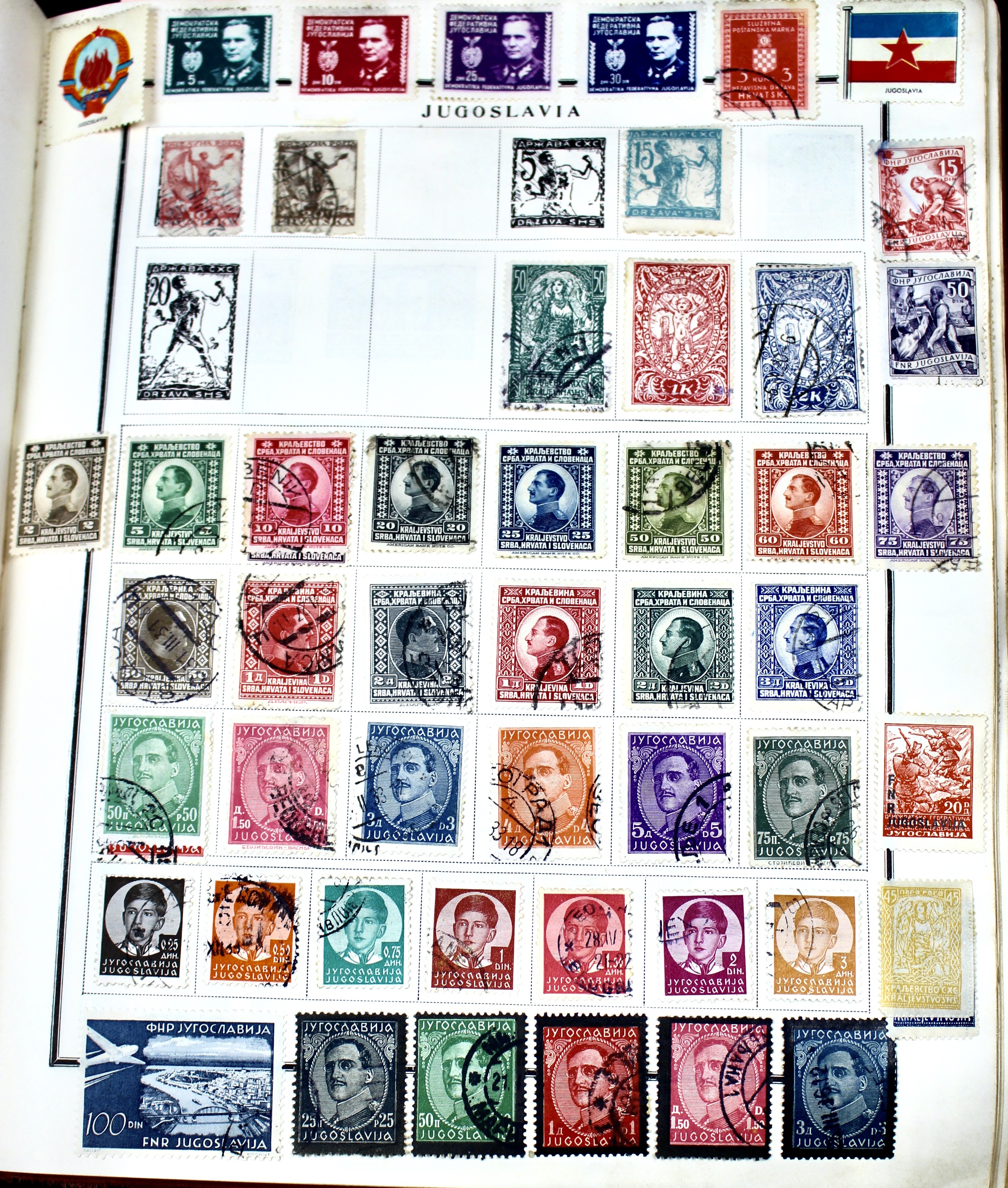 Old World-Wide Postage Stamp Collection