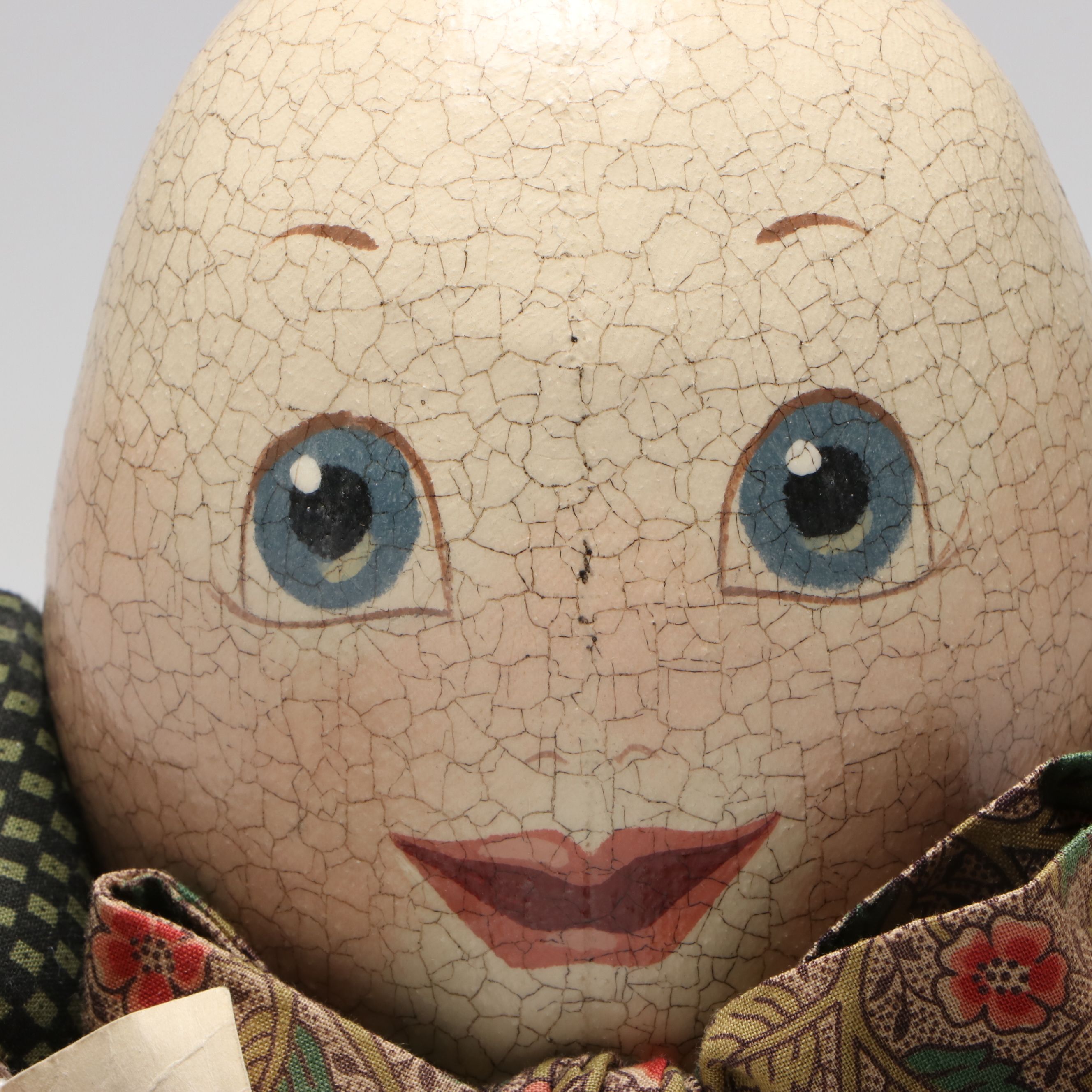 Handcrafted Humpty Dumpty Doll, 1986