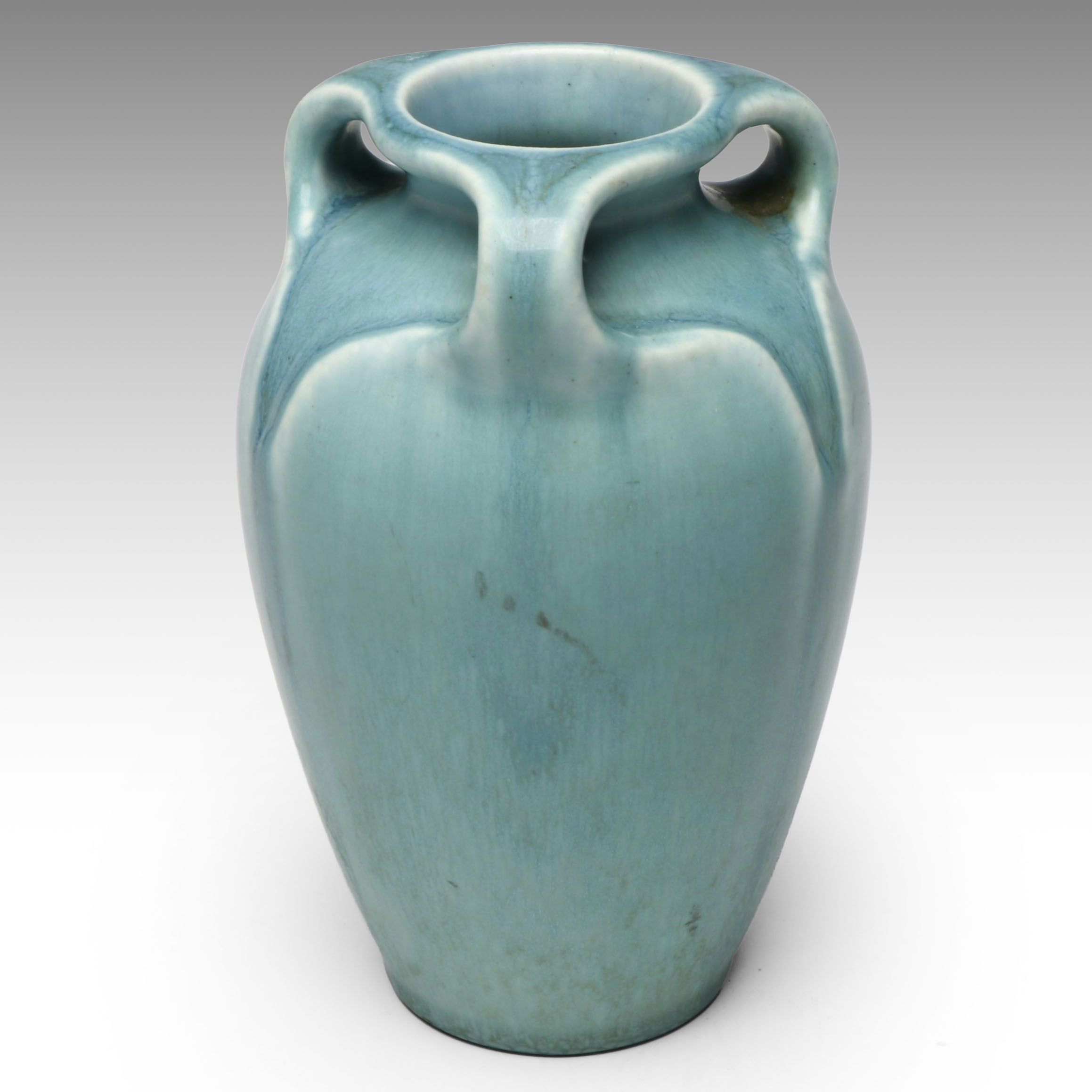 Rookwood Pottery Three-Handle Glazed Ceramic Vase, 1926