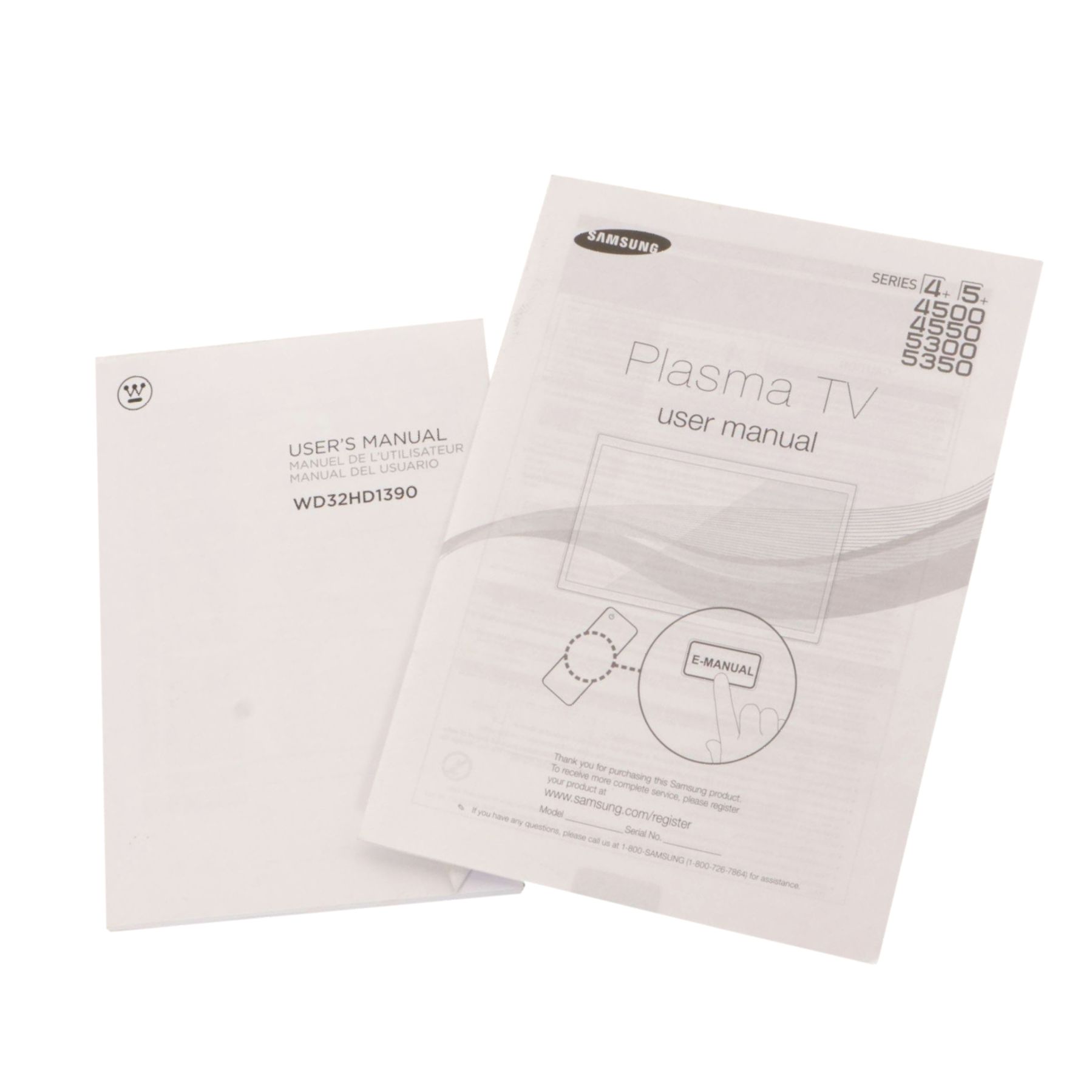 Samsung 40" Plasma HD TV with Remote and Manual