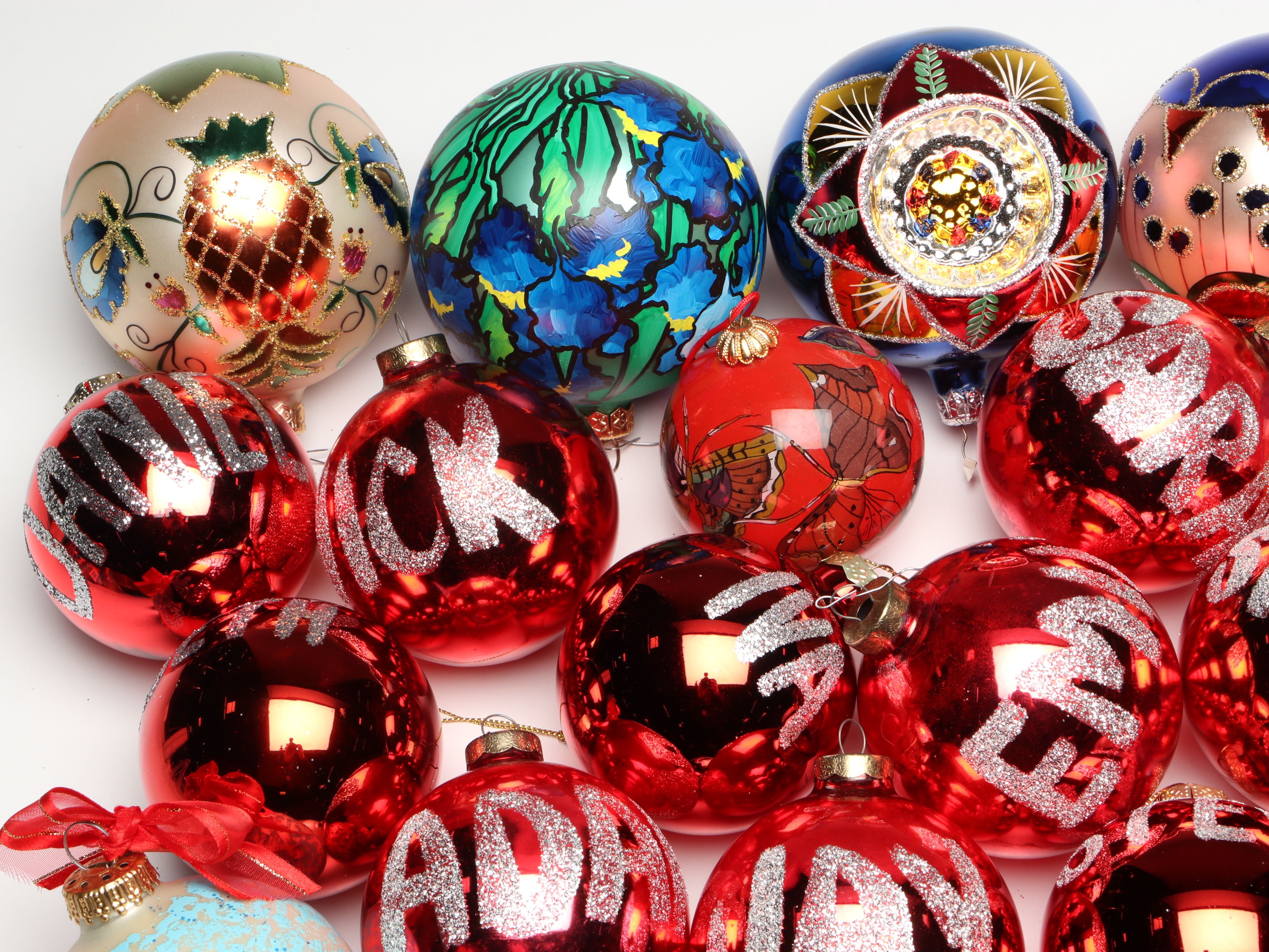 Christopher Radko "Star Fire" with More Custom and Novelty Ornaments