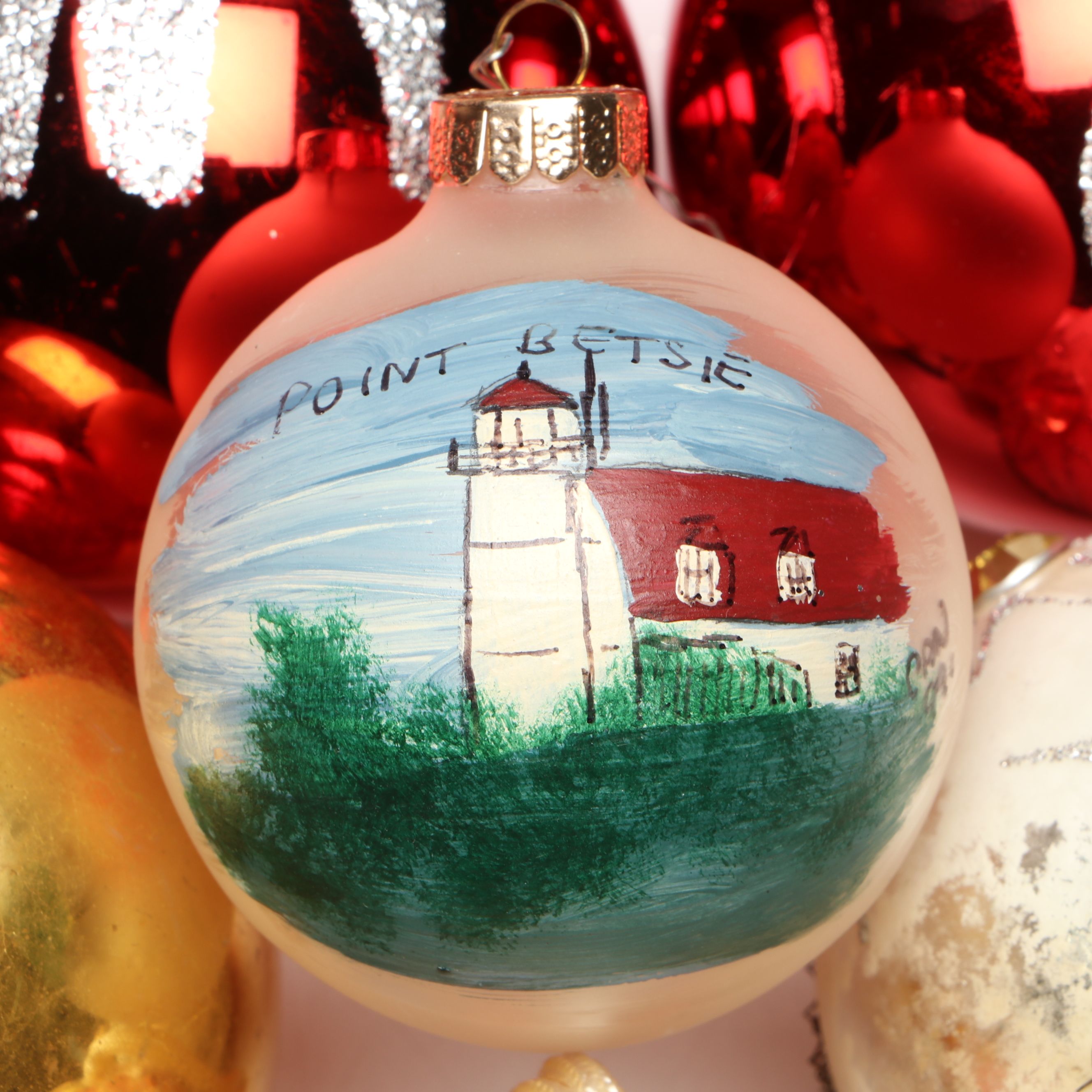 Christopher Radko "Star Fire" with More Custom and Novelty Ornaments