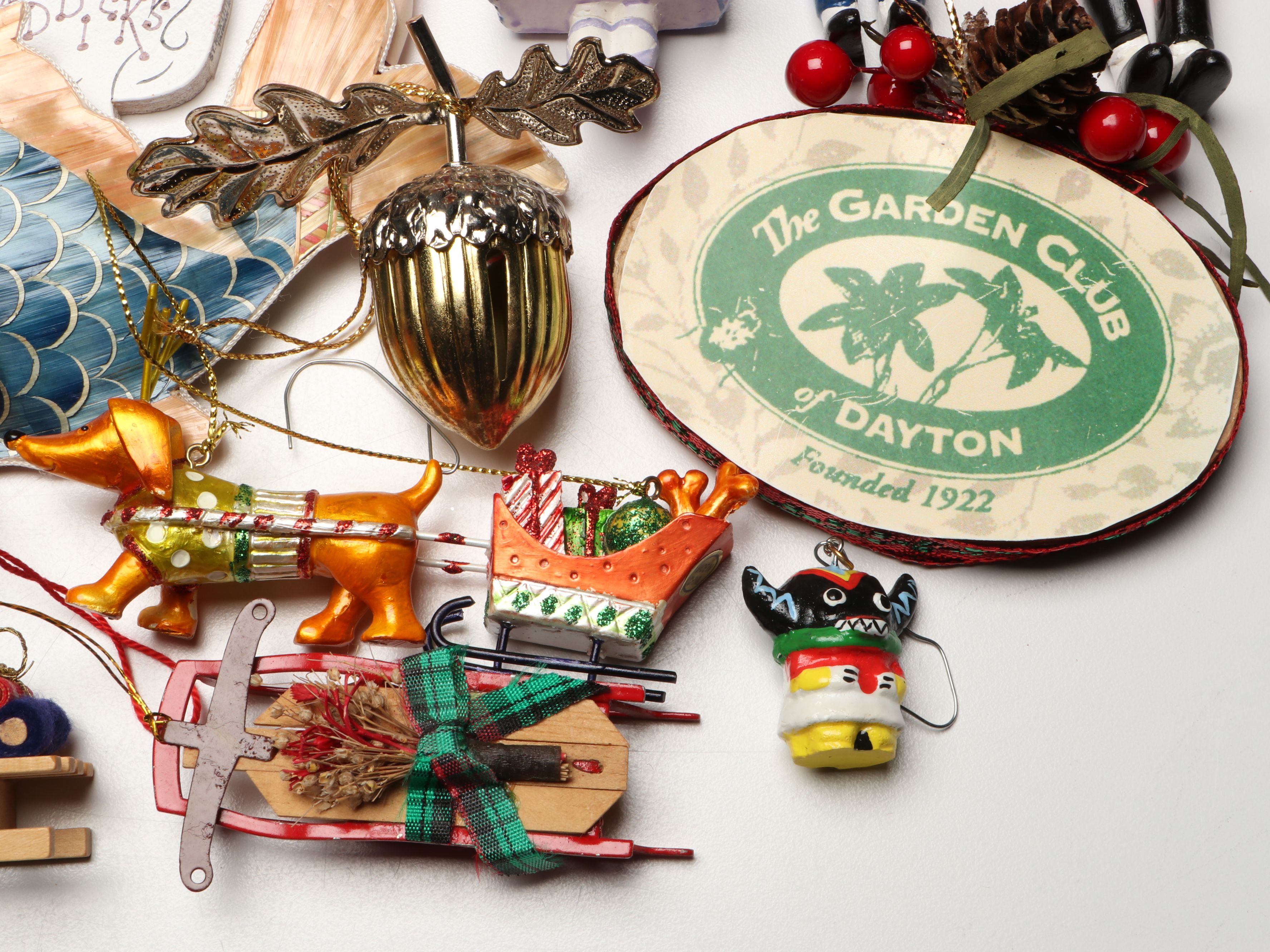 Christopher Radko "Star Fire" with More Custom and Novelty Ornaments