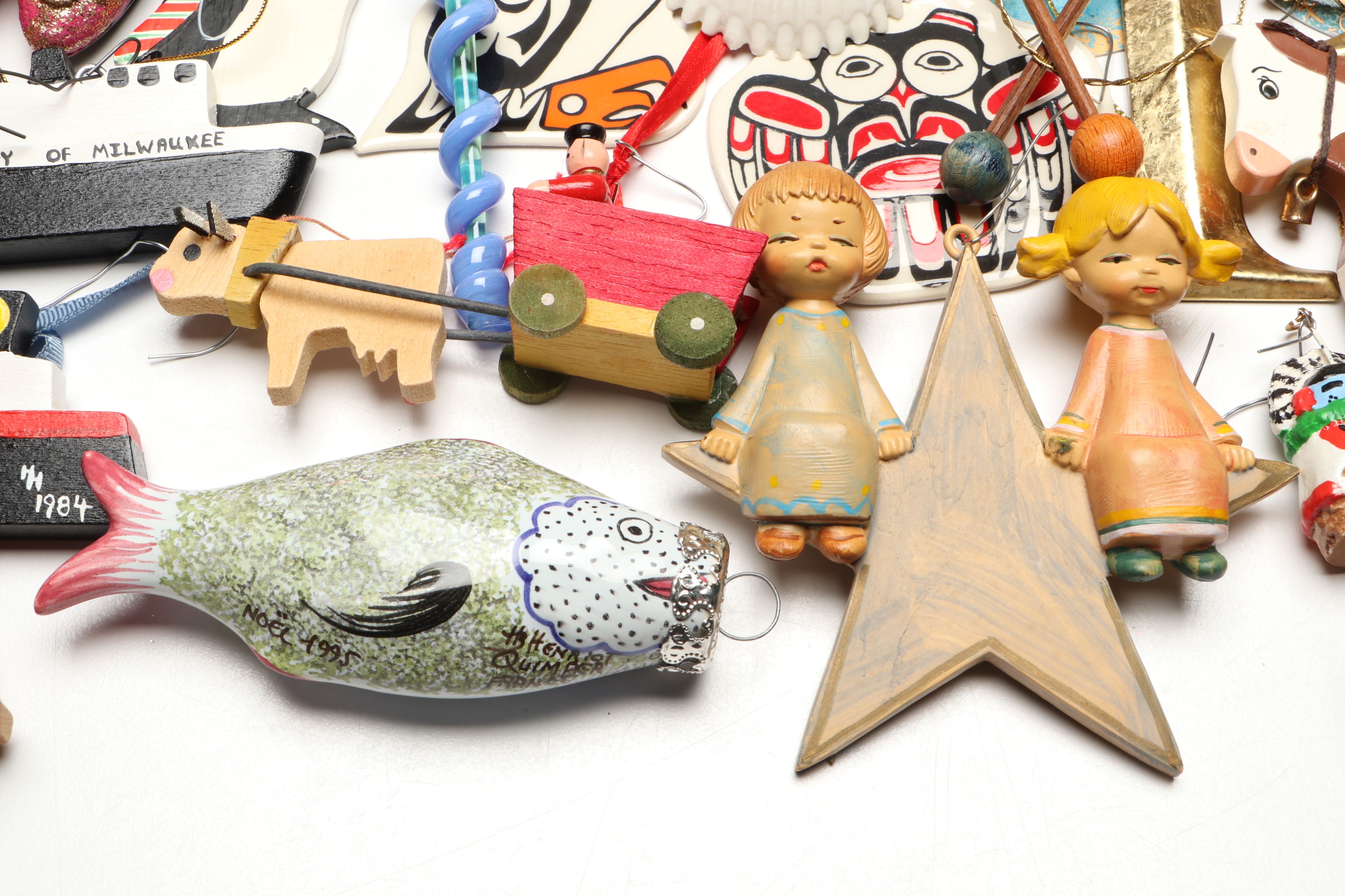 Christopher Radko "Star Fire" with More Custom and Novelty Ornaments