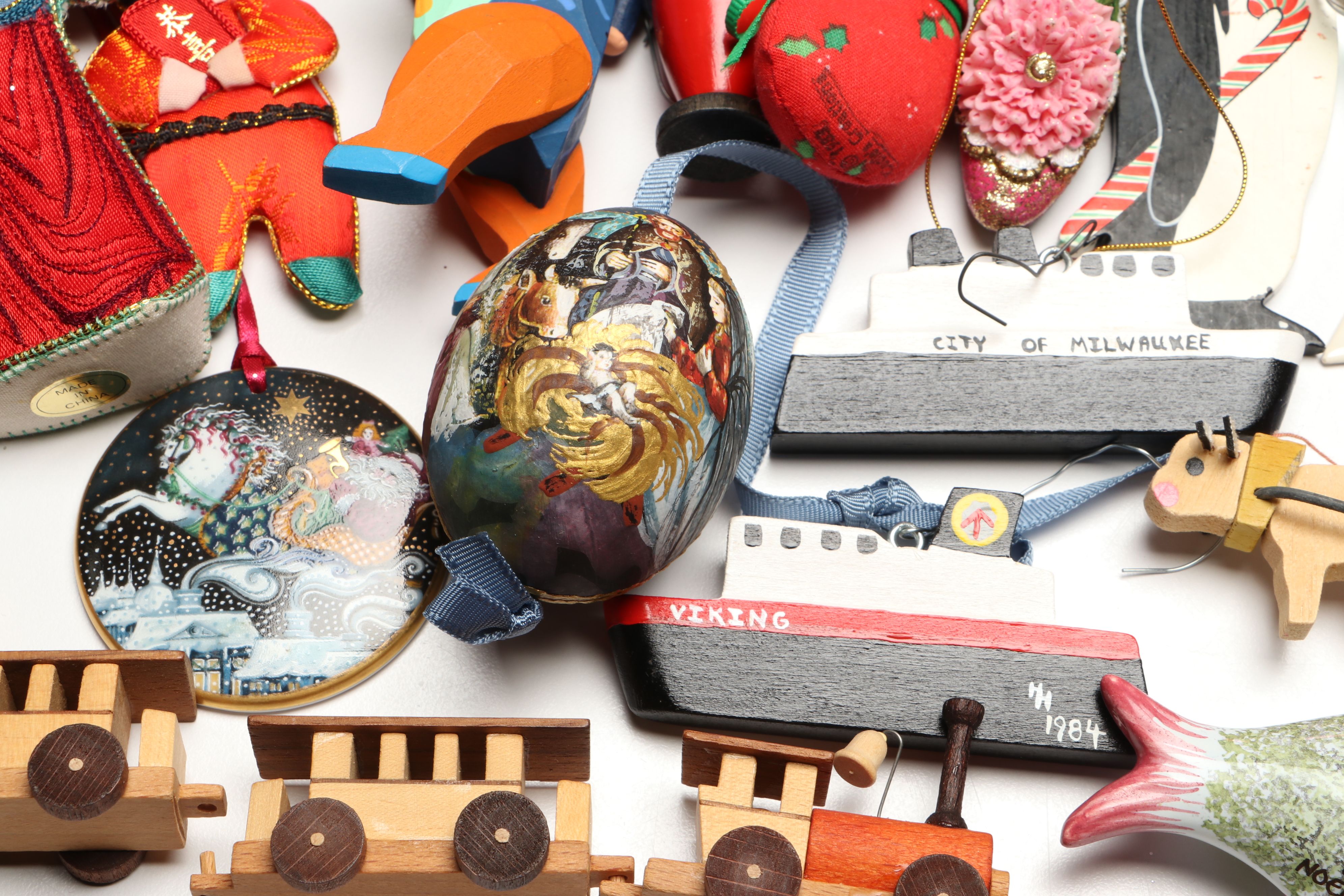 Christopher Radko "Star Fire" with More Custom and Novelty Ornaments