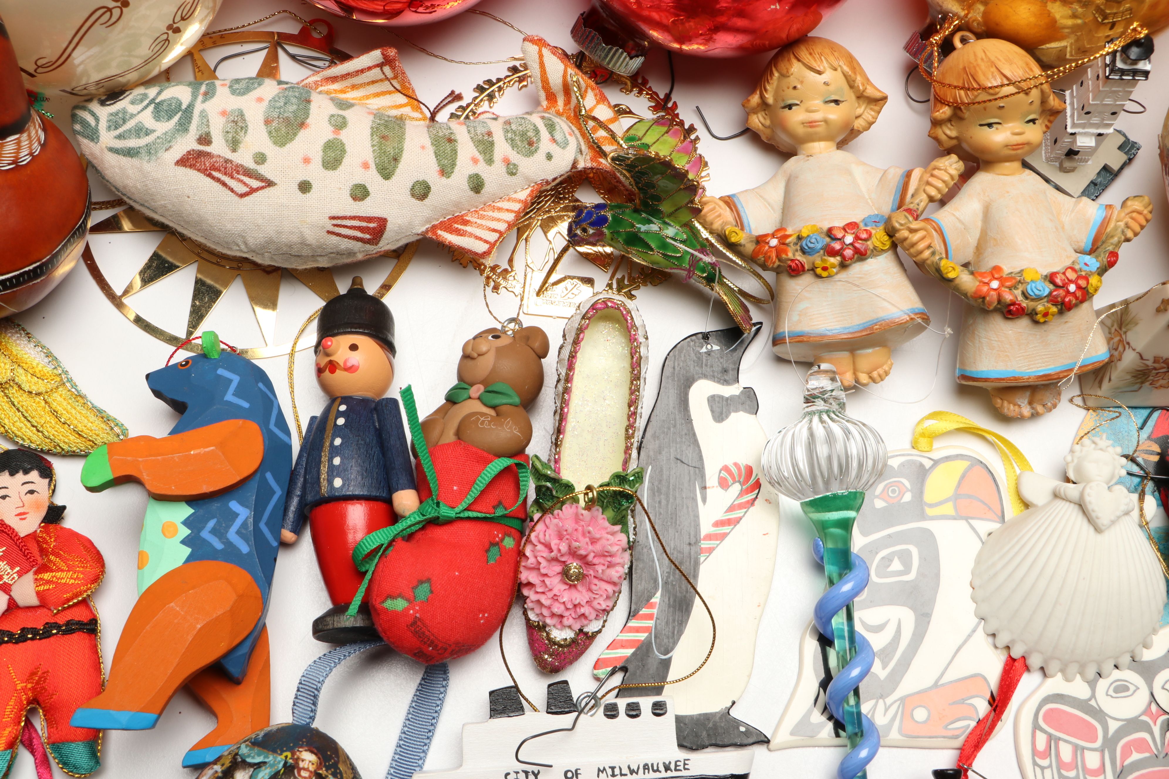 Christopher Radko "Star Fire" with More Custom and Novelty Ornaments