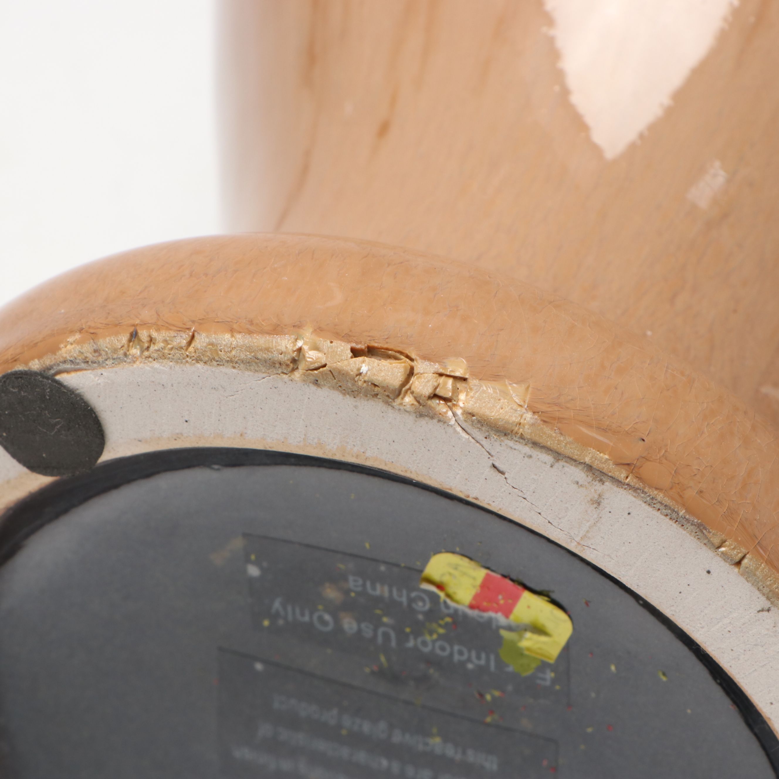 Ceramic Vases and Metal Leaf Form Decorative Platter