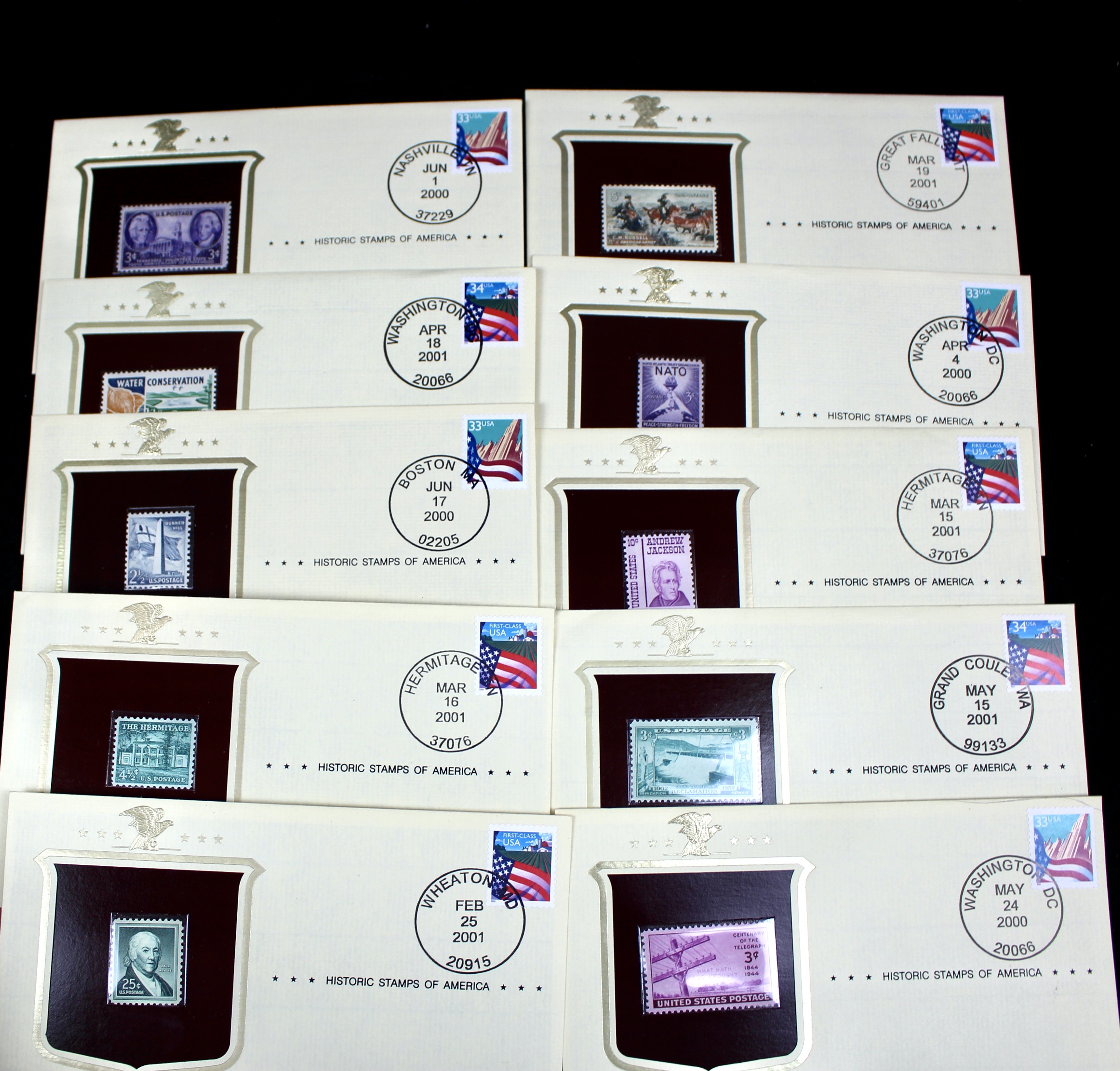 Interesting Group of Over 75 U.S. Postal Covers