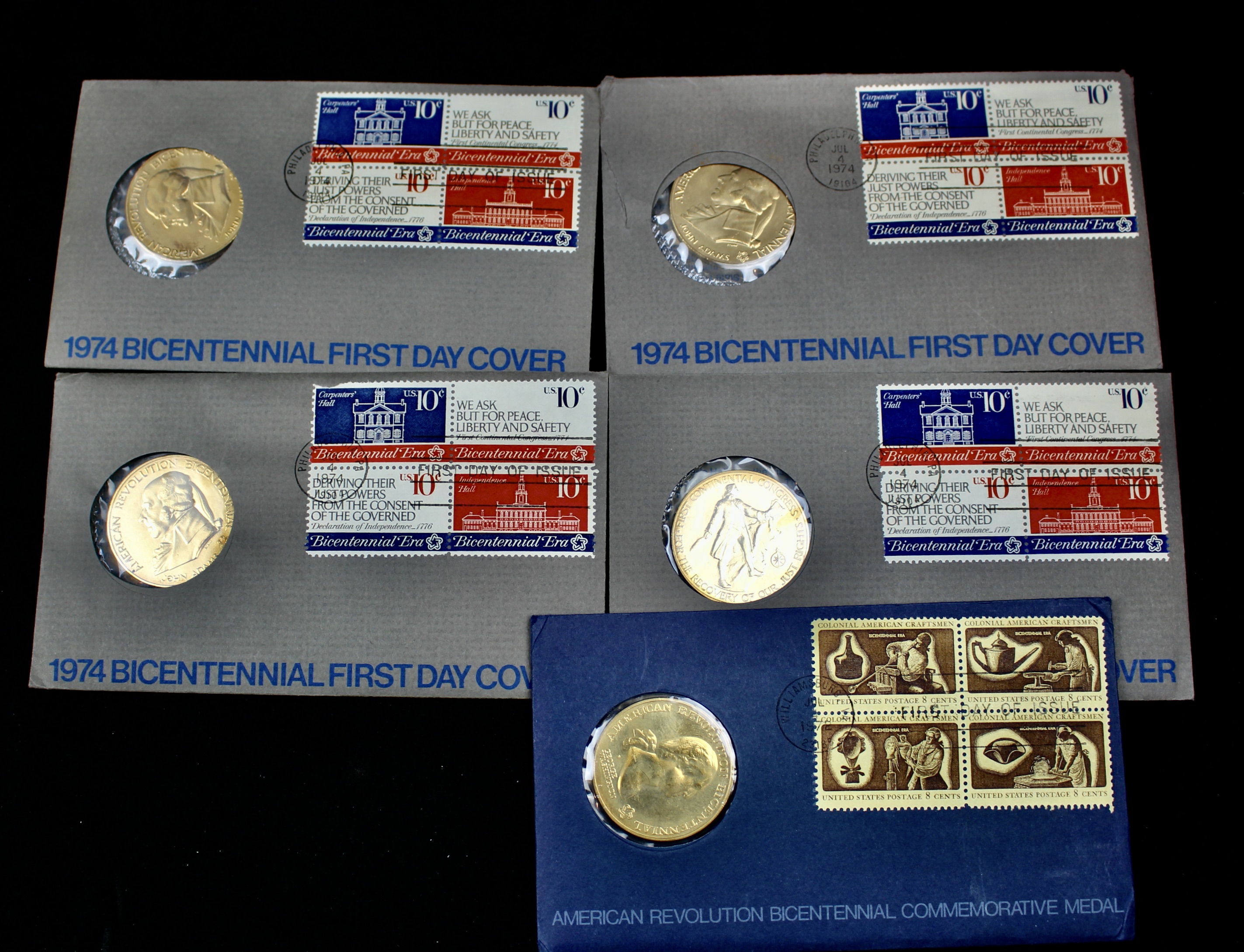 Interesting Group of Over 75 U.S. Postal Covers