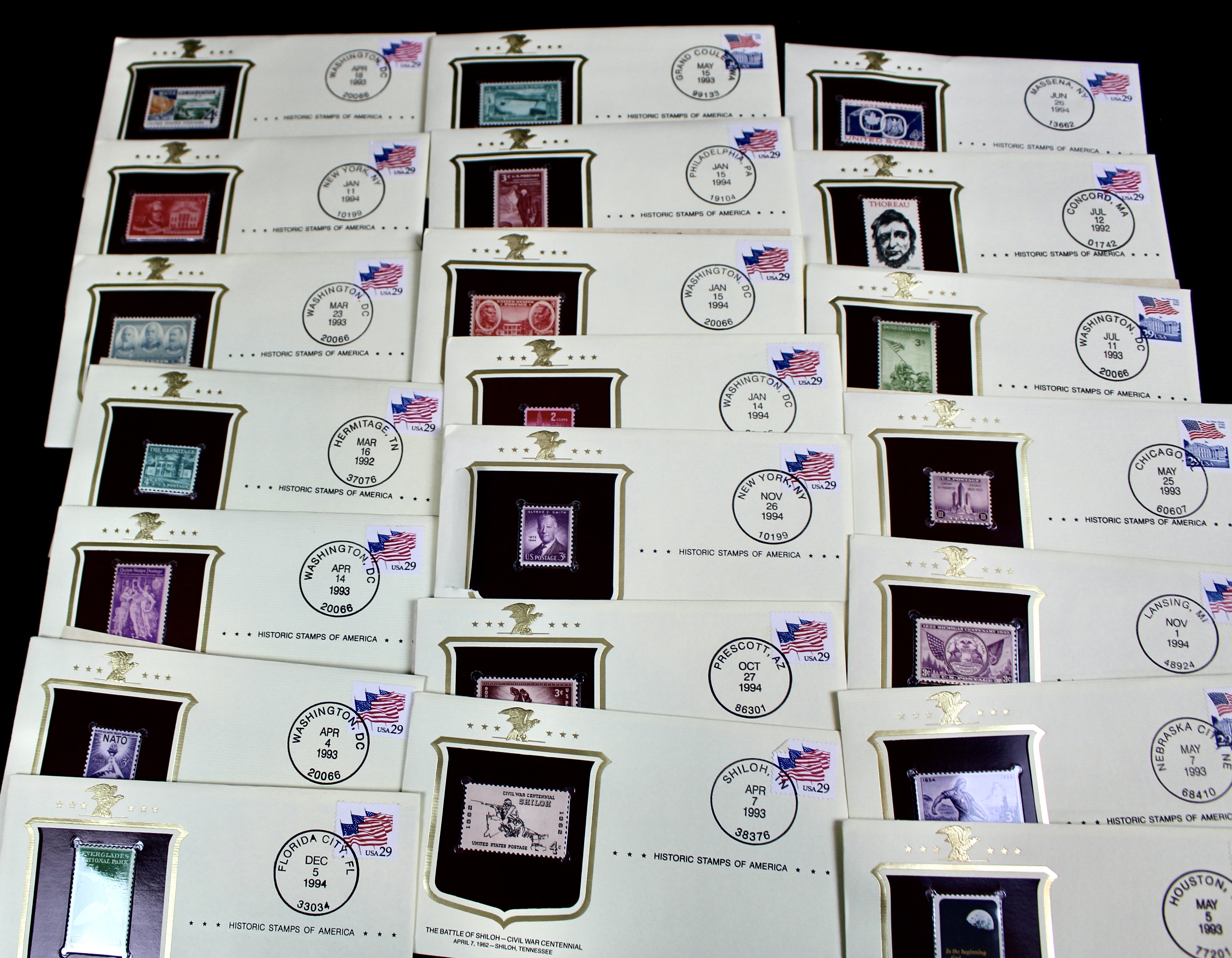 Interesting Group of Over 75 U.S. Postal Covers