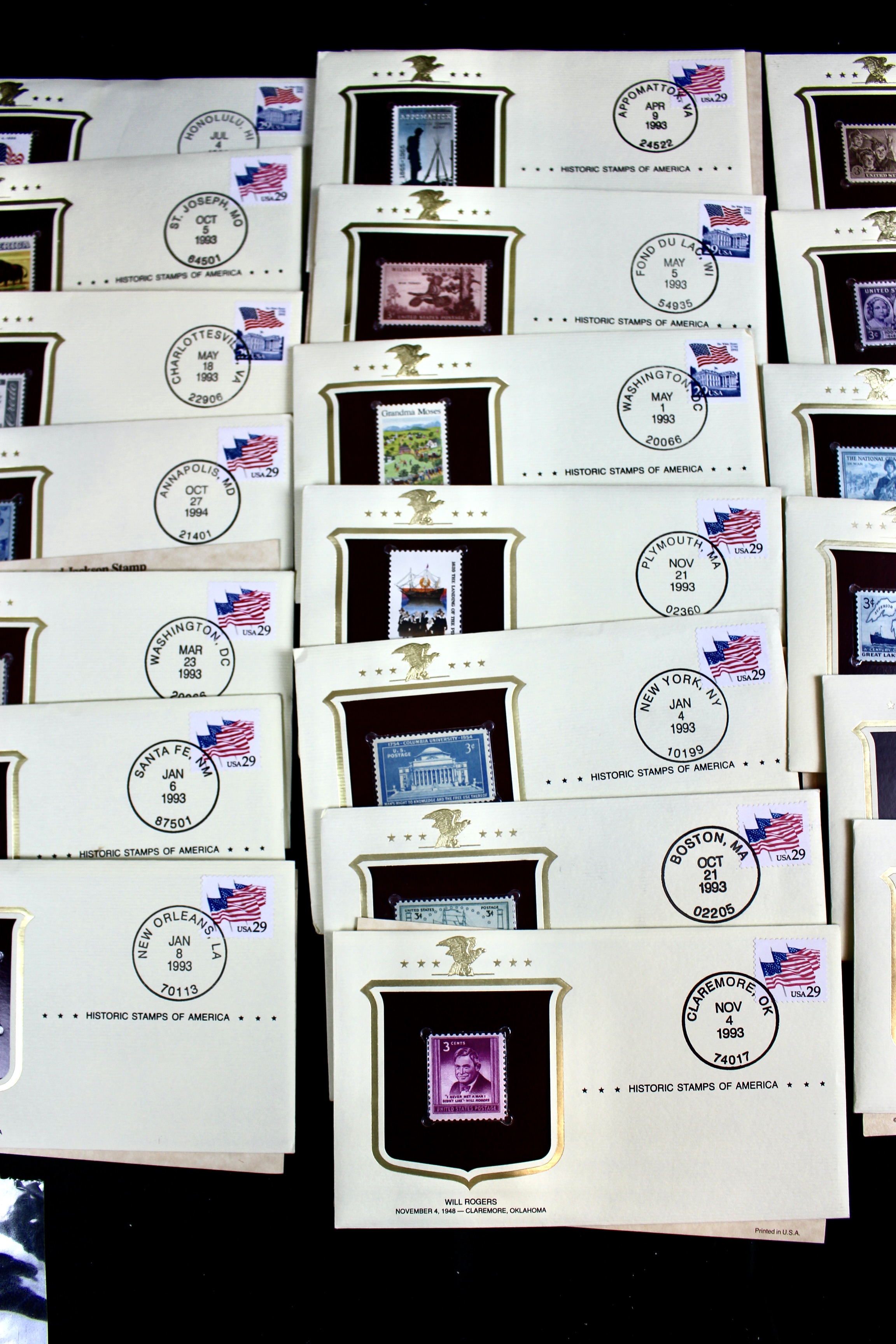 Interesting Group of Over 75 U.S. Postal Covers