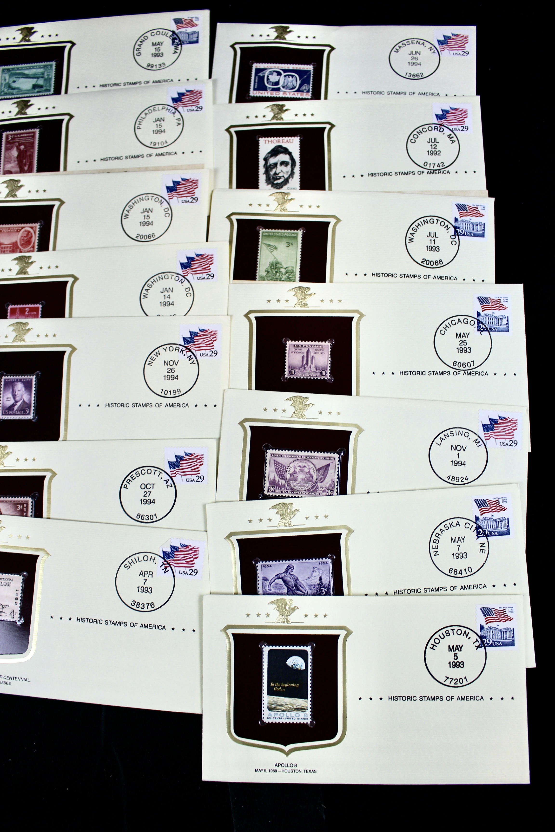 Interesting Group of Over 75 U.S. Postal Covers