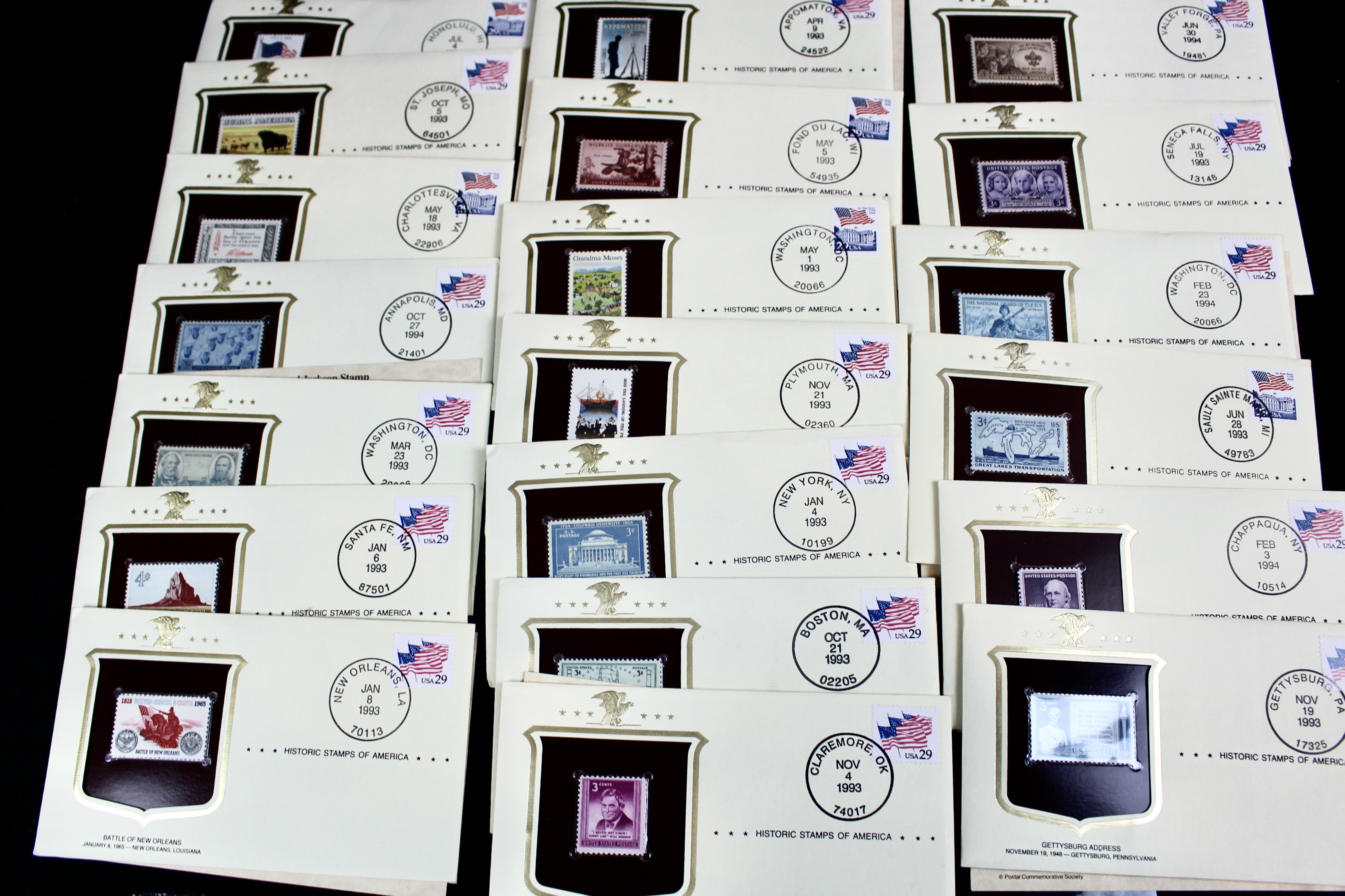 Interesting Group of Over 75 U.S. Postal Covers