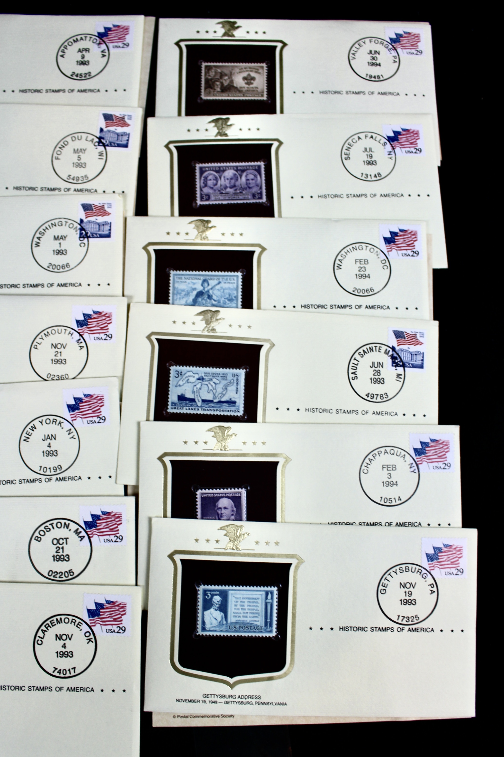 Interesting Group of Over 75 U.S. Postal Covers