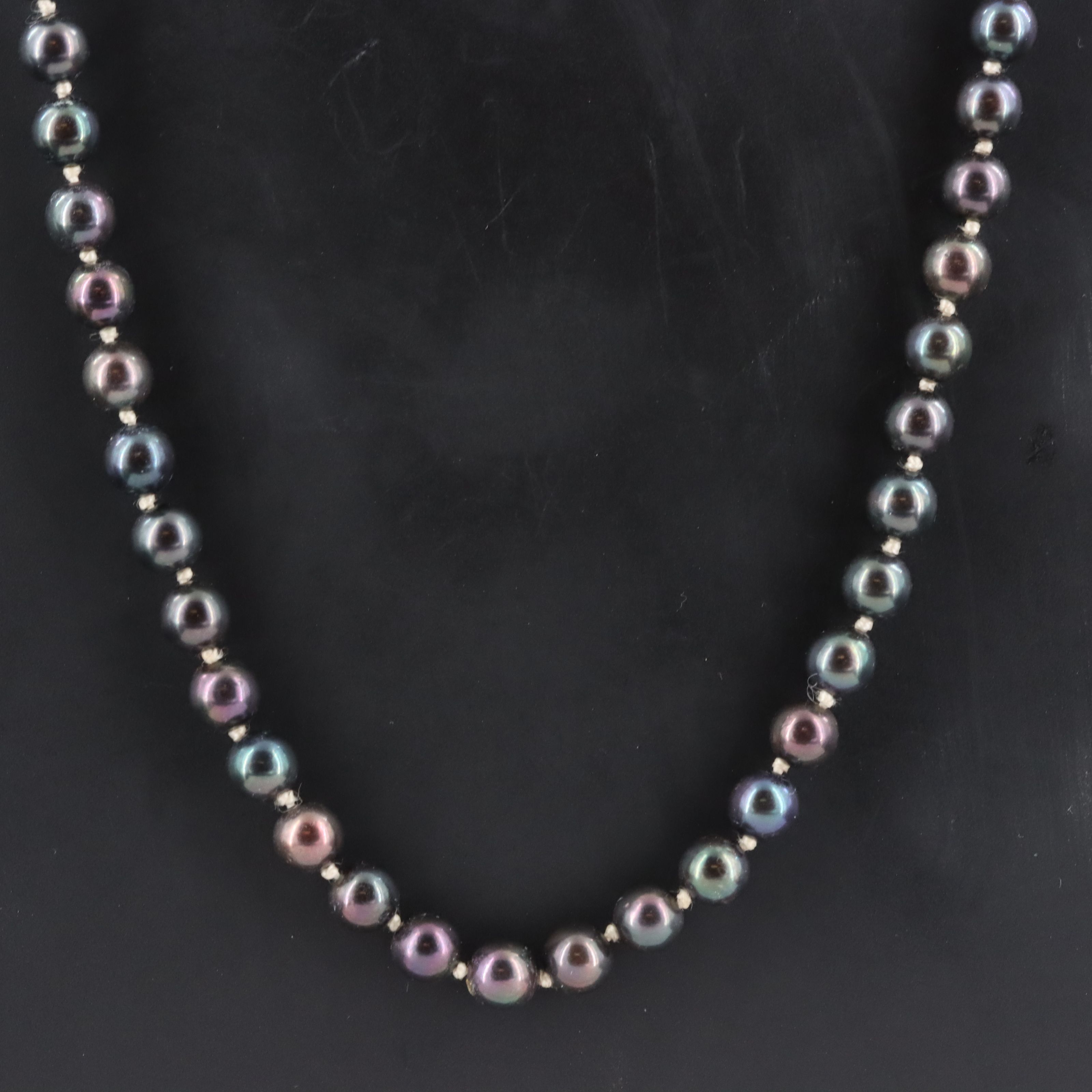 Pearl Necklace with 14K Clasp