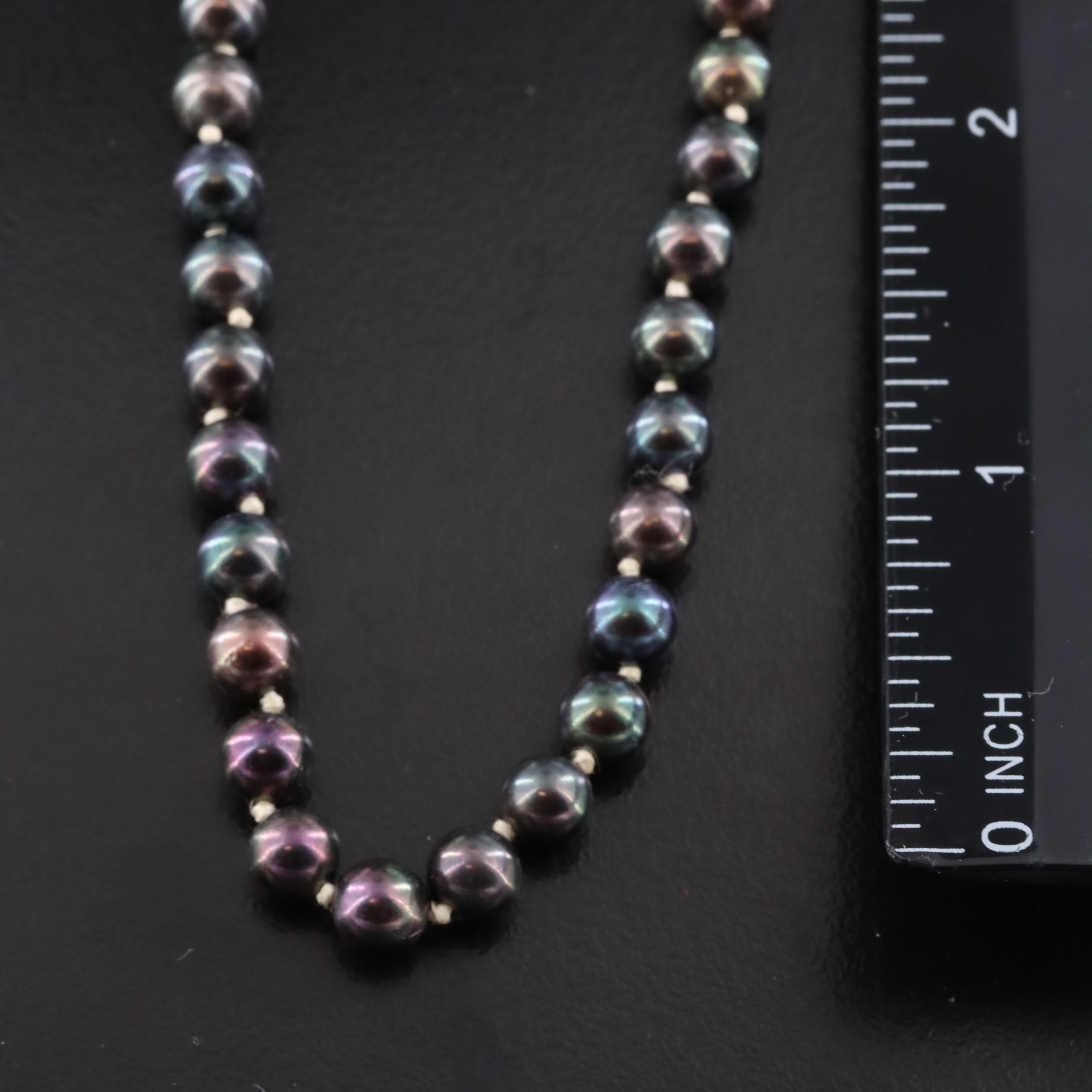 Pearl Necklace with 14K Clasp