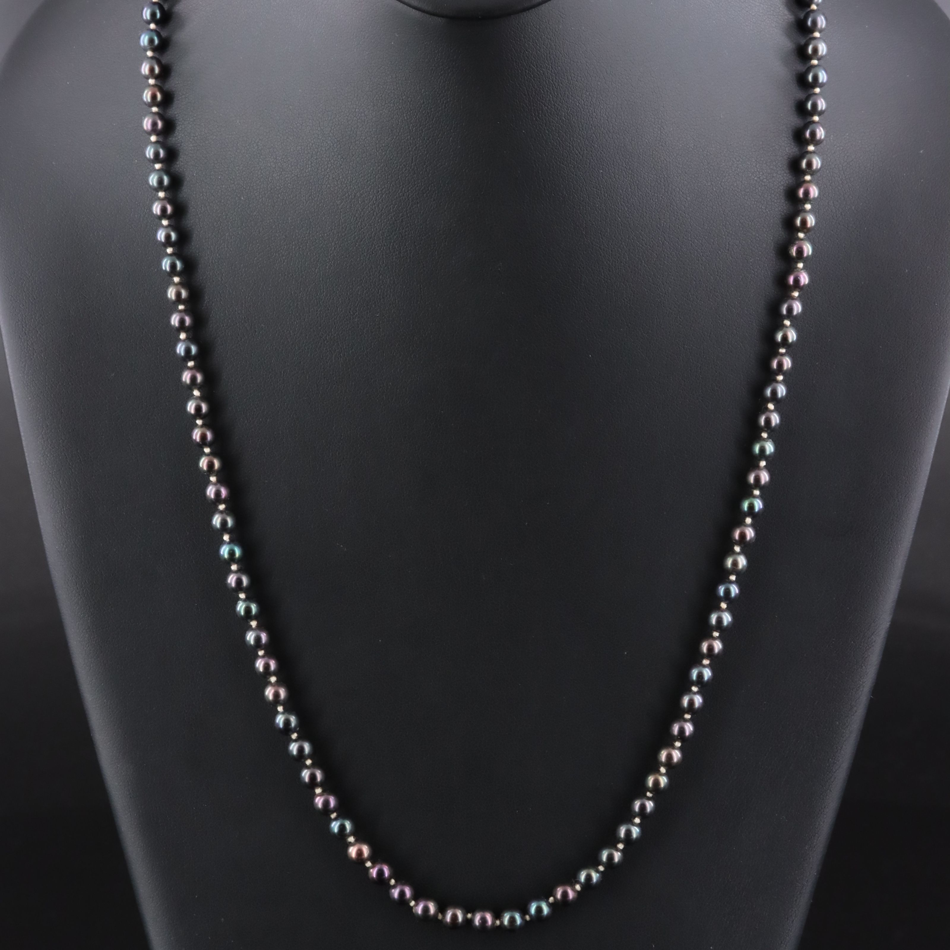 Pearl Necklace with 14K Clasp