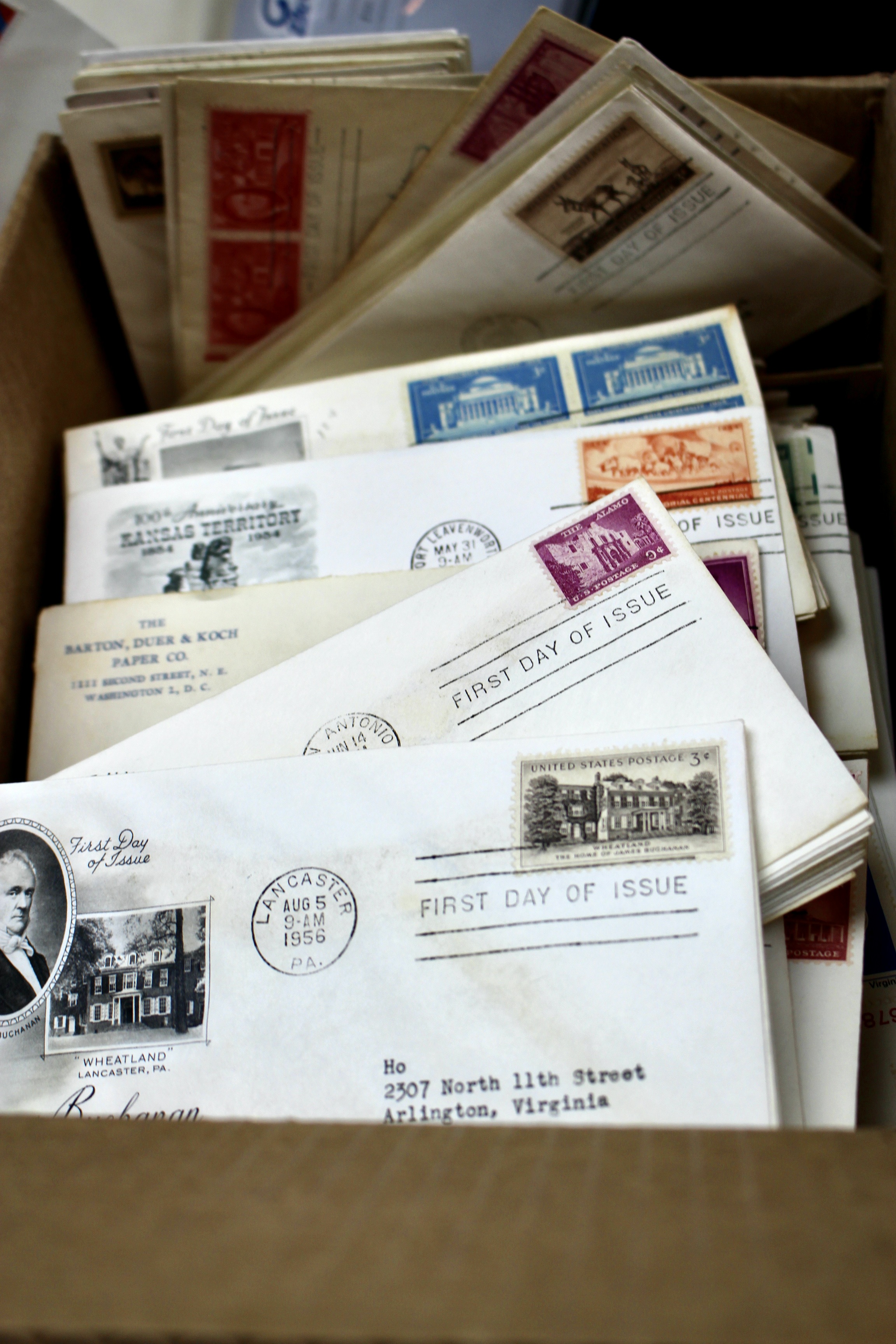 Over 700 U.S. First Day Covers