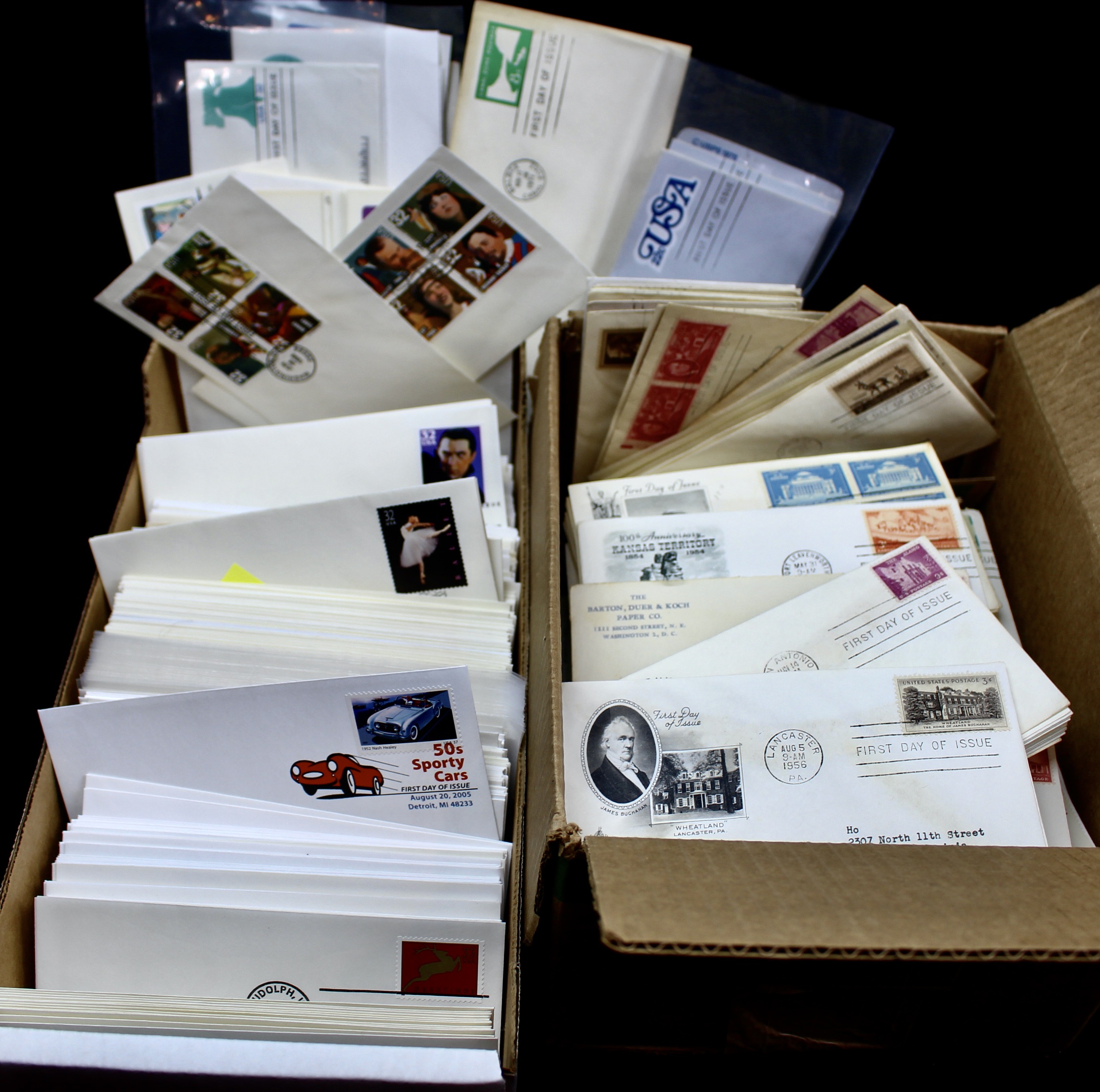 Over 700 U.S. First Day Covers