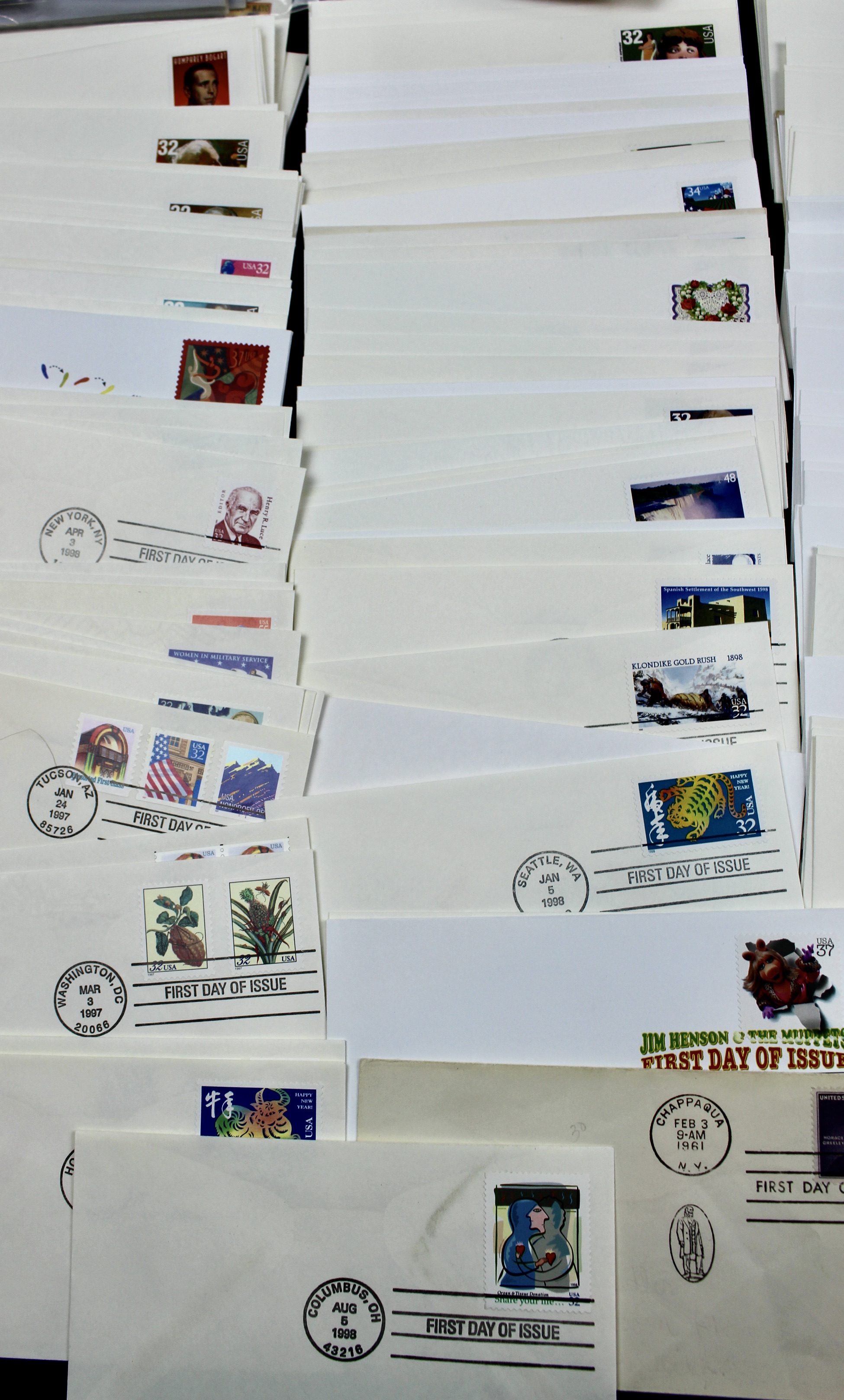 Over 700 U.S. First Day Covers