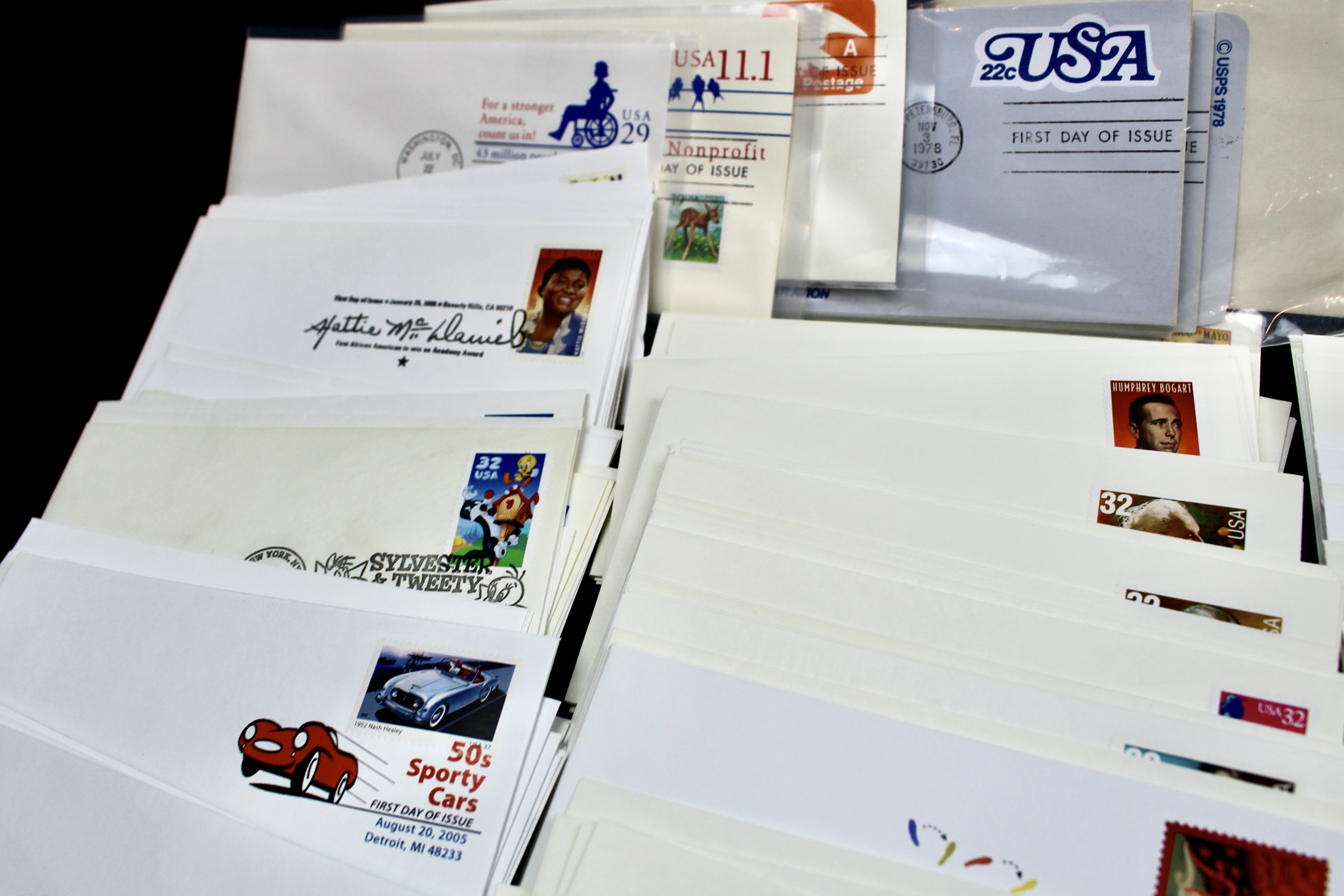 Over 700 U.S. First Day Covers