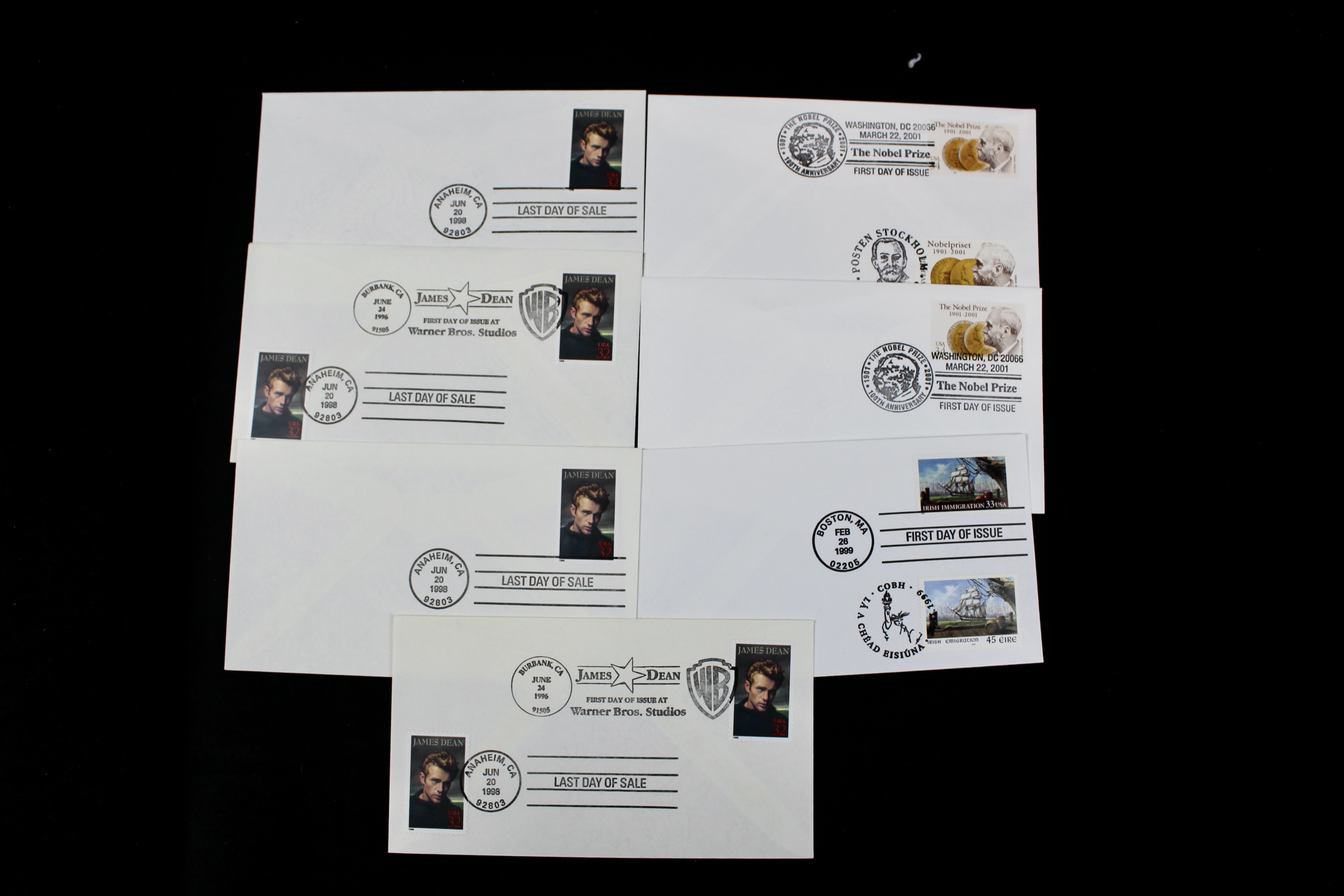 Over 700 U.S. First Day Covers