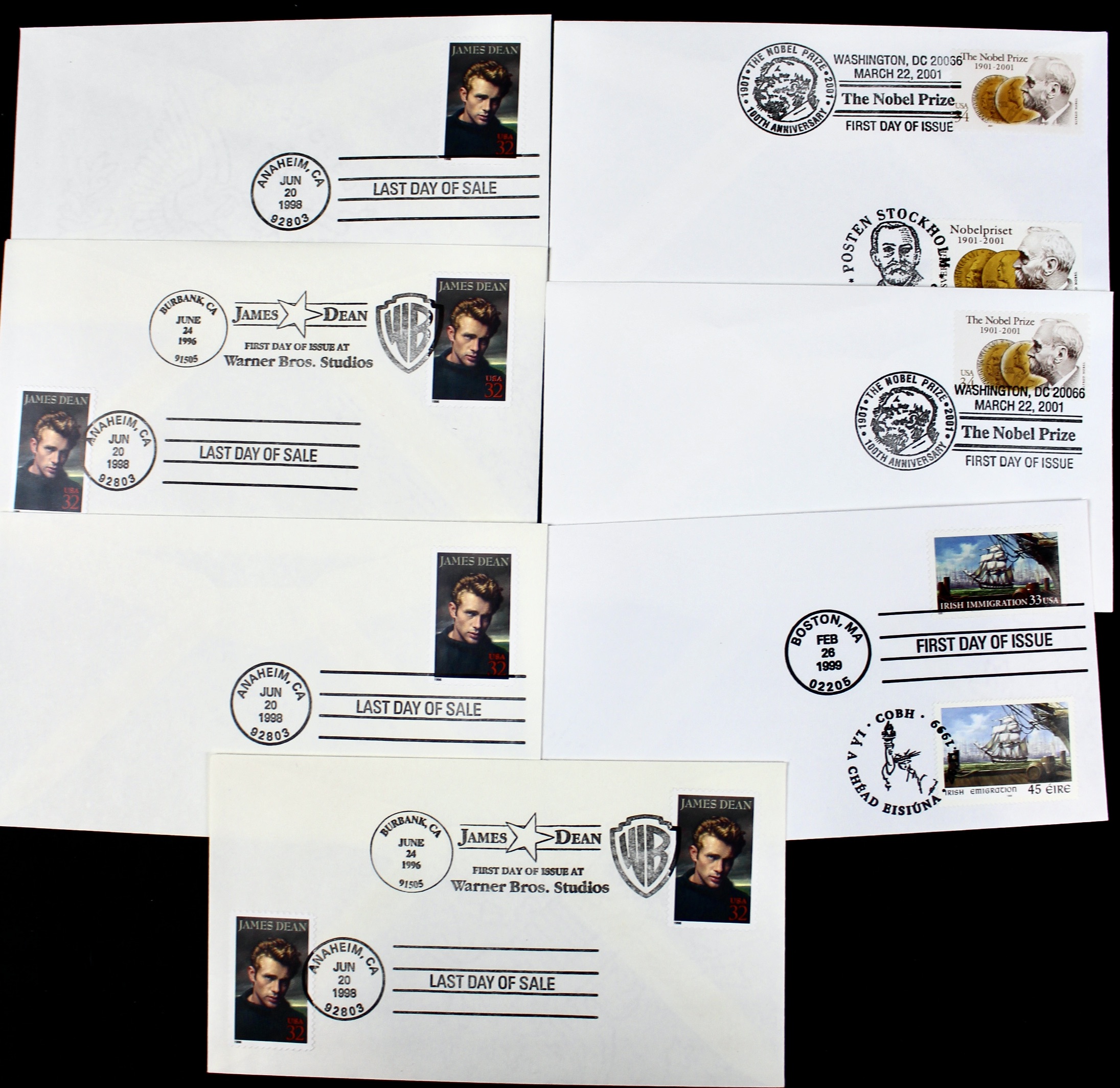 Over 700 U.S. First Day Covers