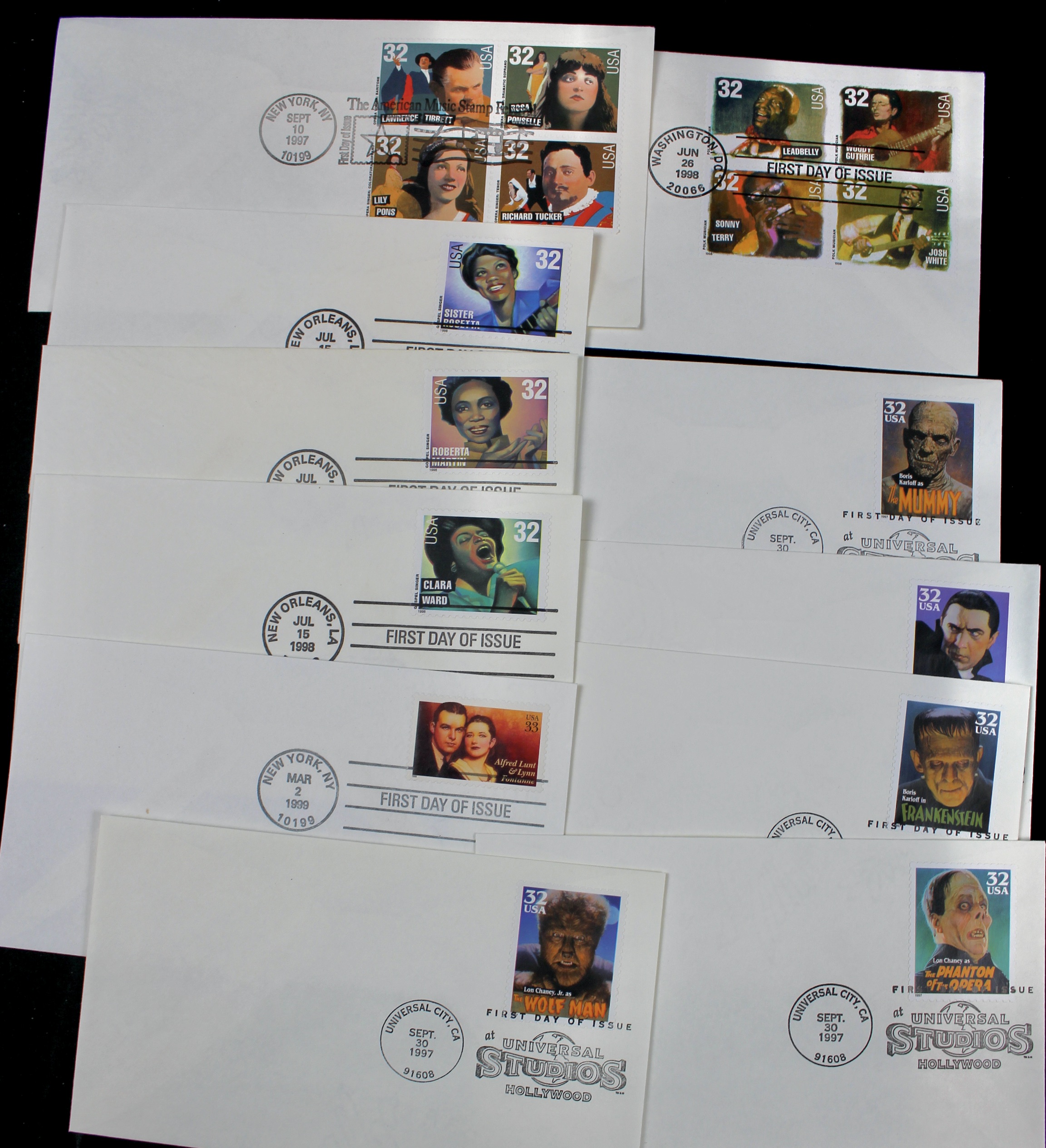 Over 700 U.S. First Day Covers