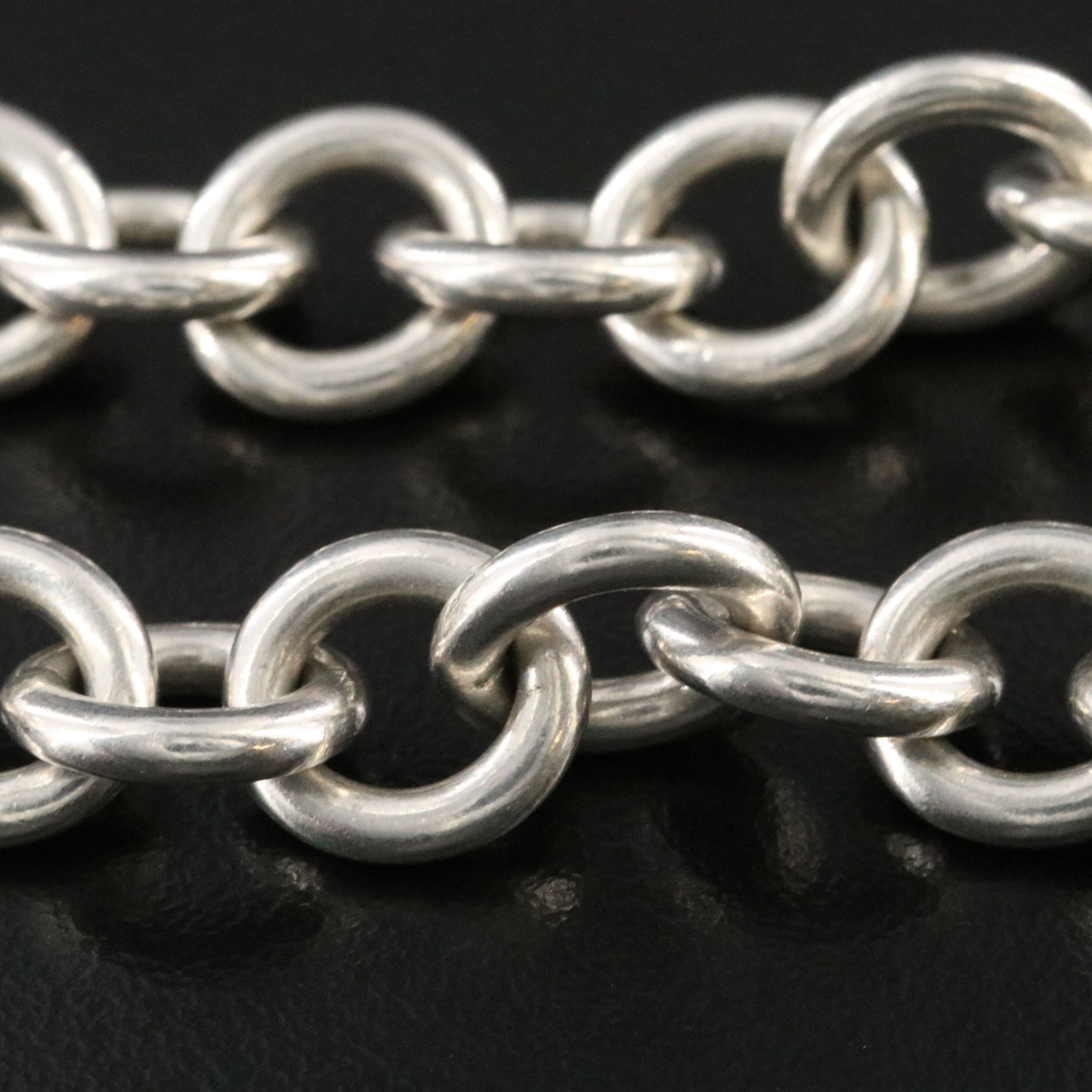 Tiffany & Co. Sterling Toggle Heart Necklace