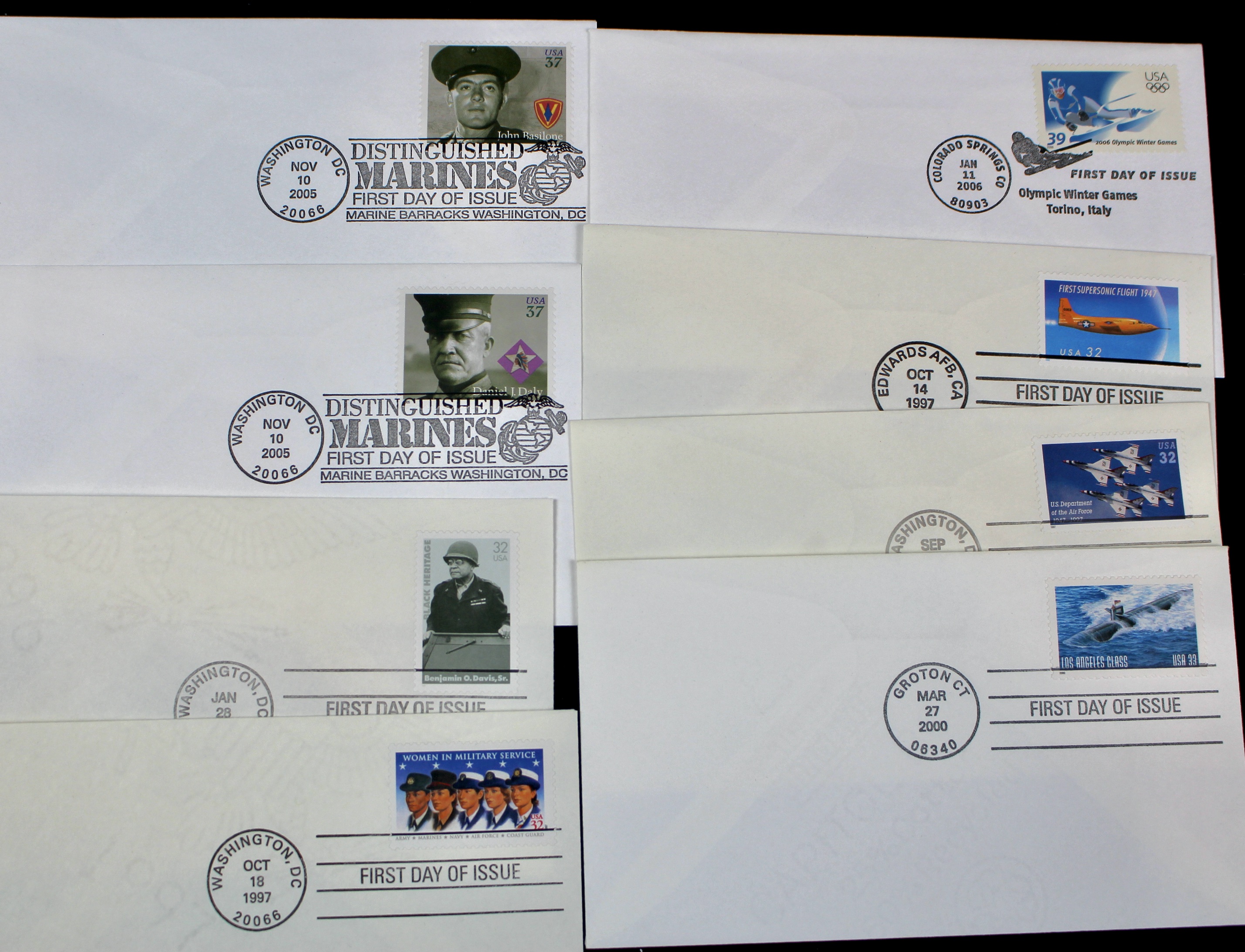 Over 700 U.S. First Day Covers