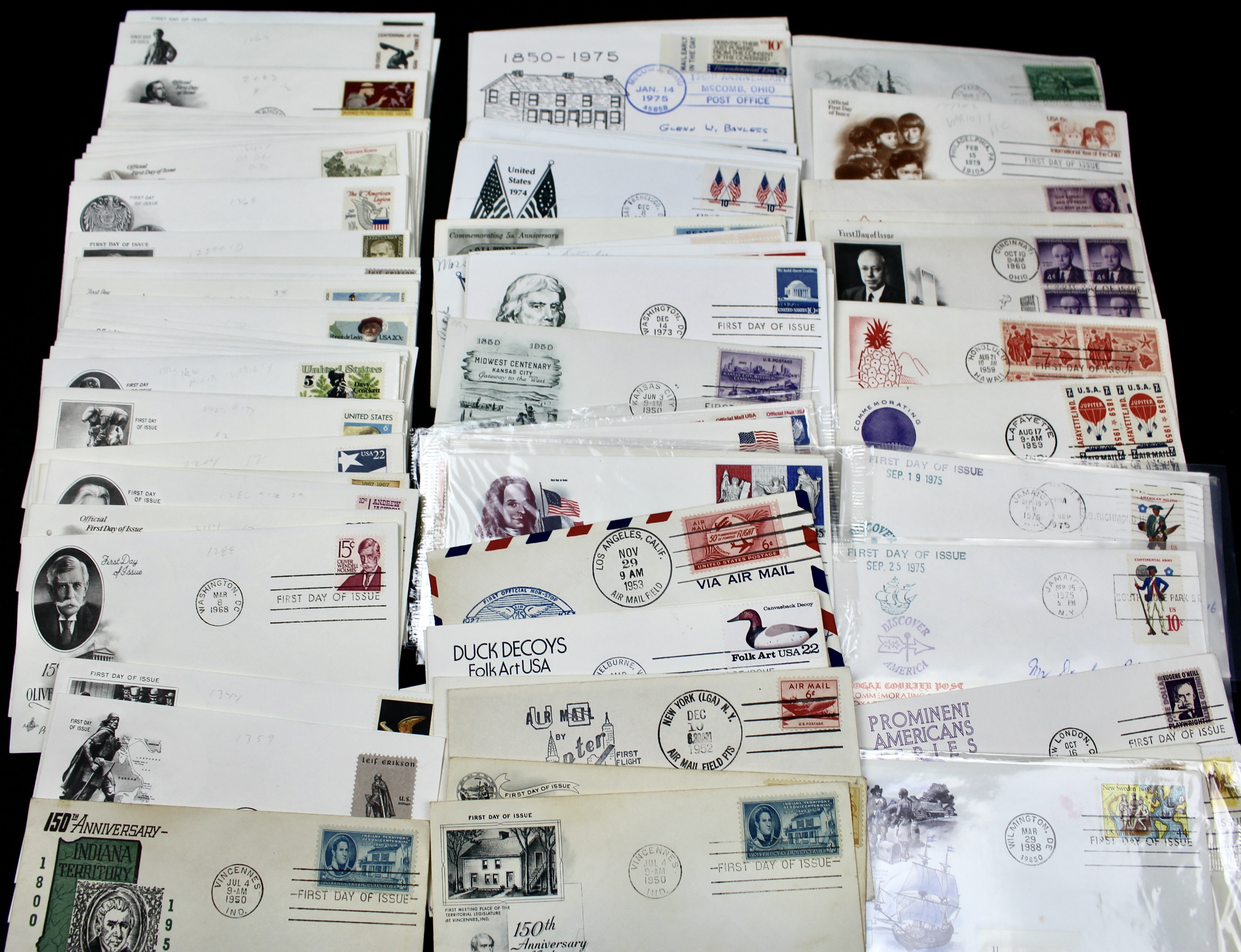 Over 700 U.S. First Day Covers