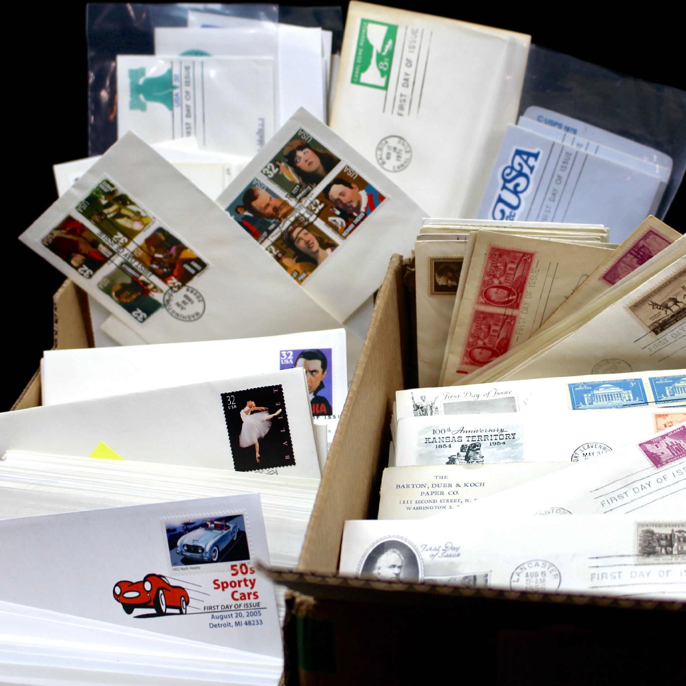 Over 700 U.S. First Day Covers